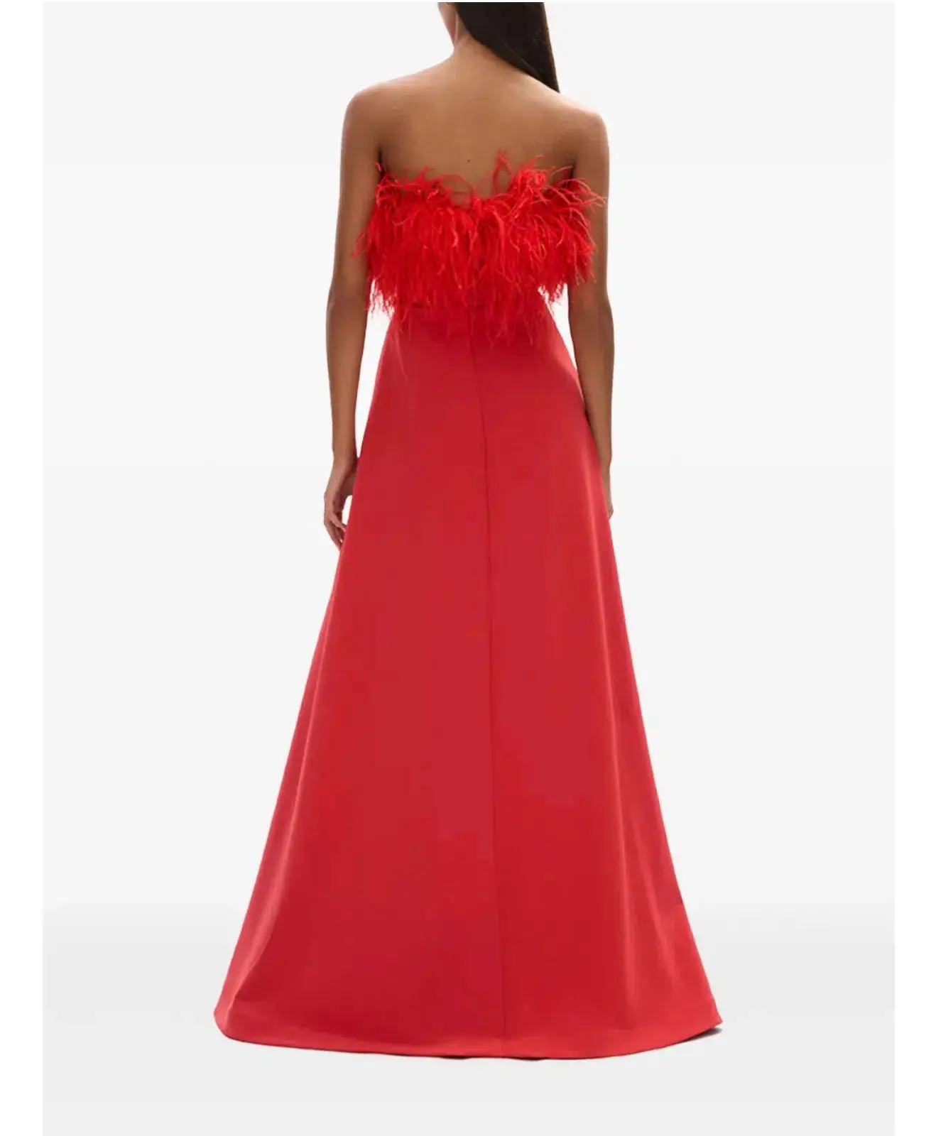Rachel Gilbert Link Maxi Gown Red Size 1 / AU 8 - Image 3