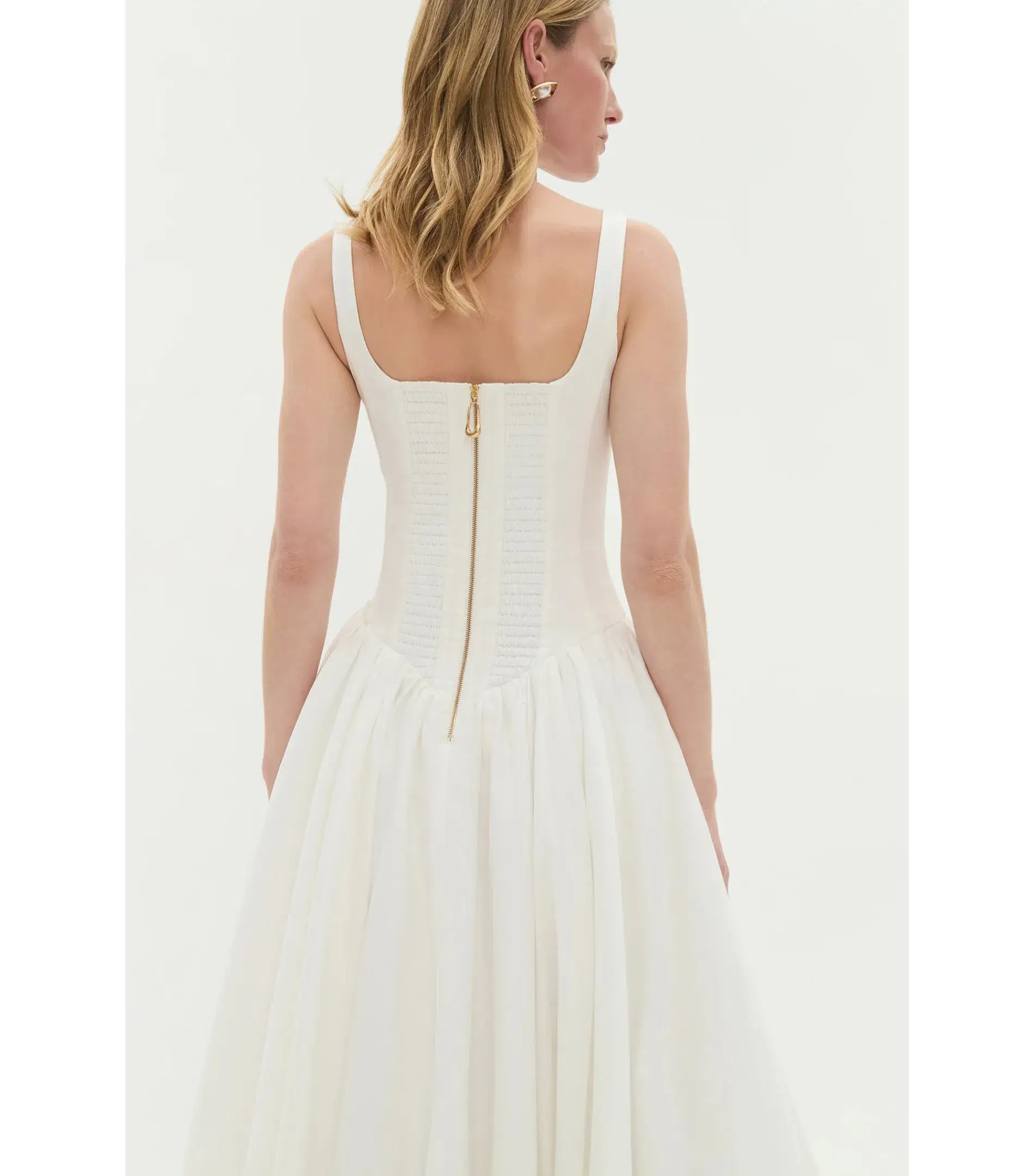 Aje Alani Maxi Gown Ivory Size AU 10 - Image 5