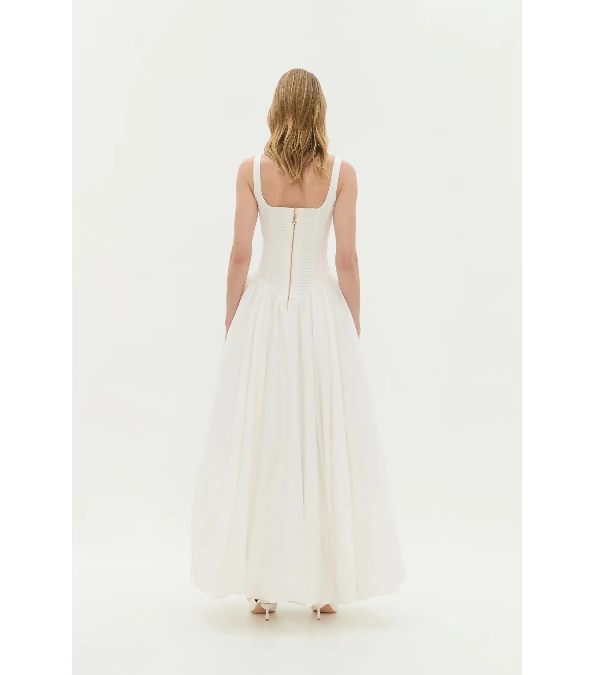 Aje Alani Maxi Gown Ivory Size AU 10 - Image 4