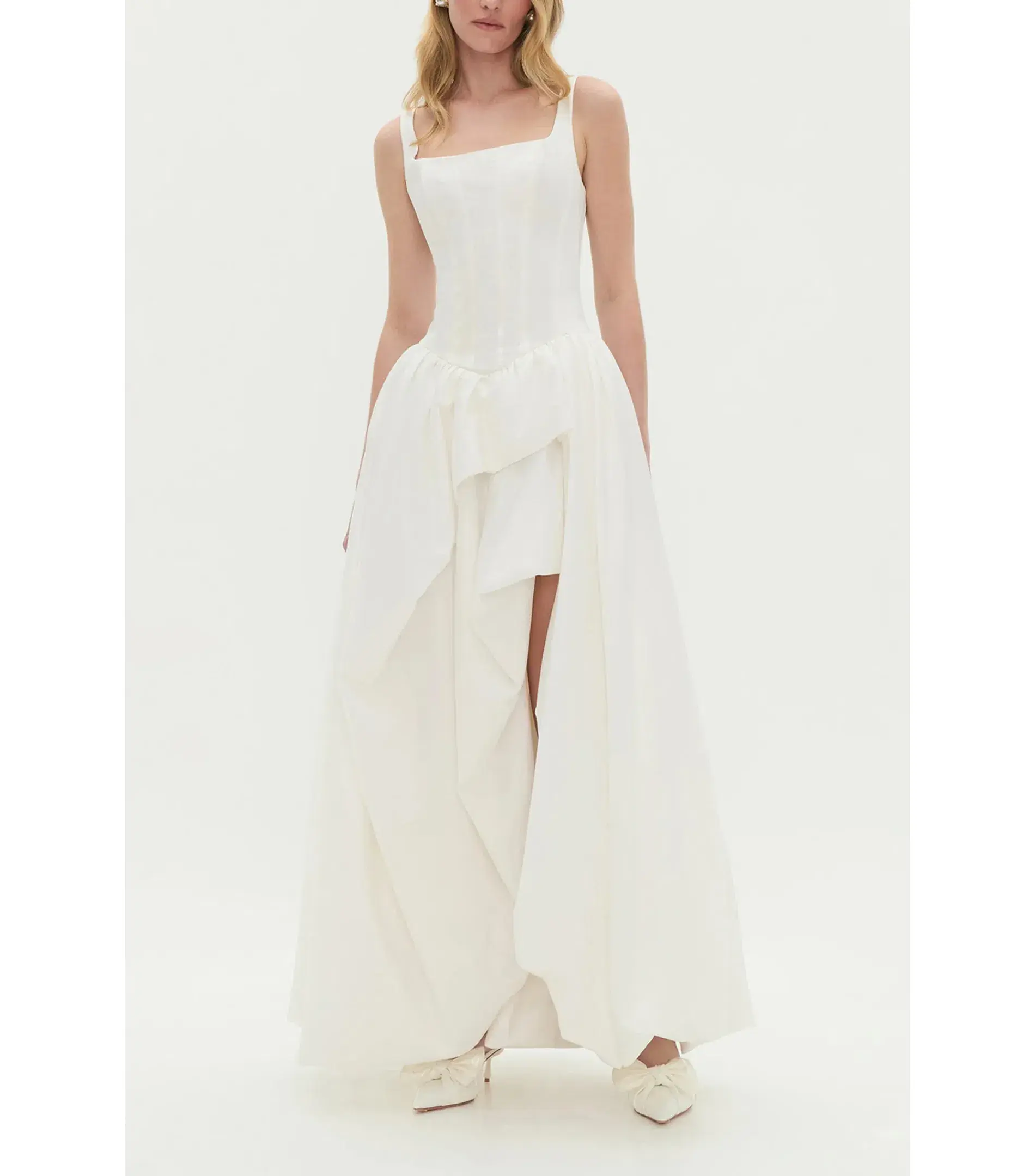 Aje Alani Maxi Gown Ivory Size AU 10 - Image 1