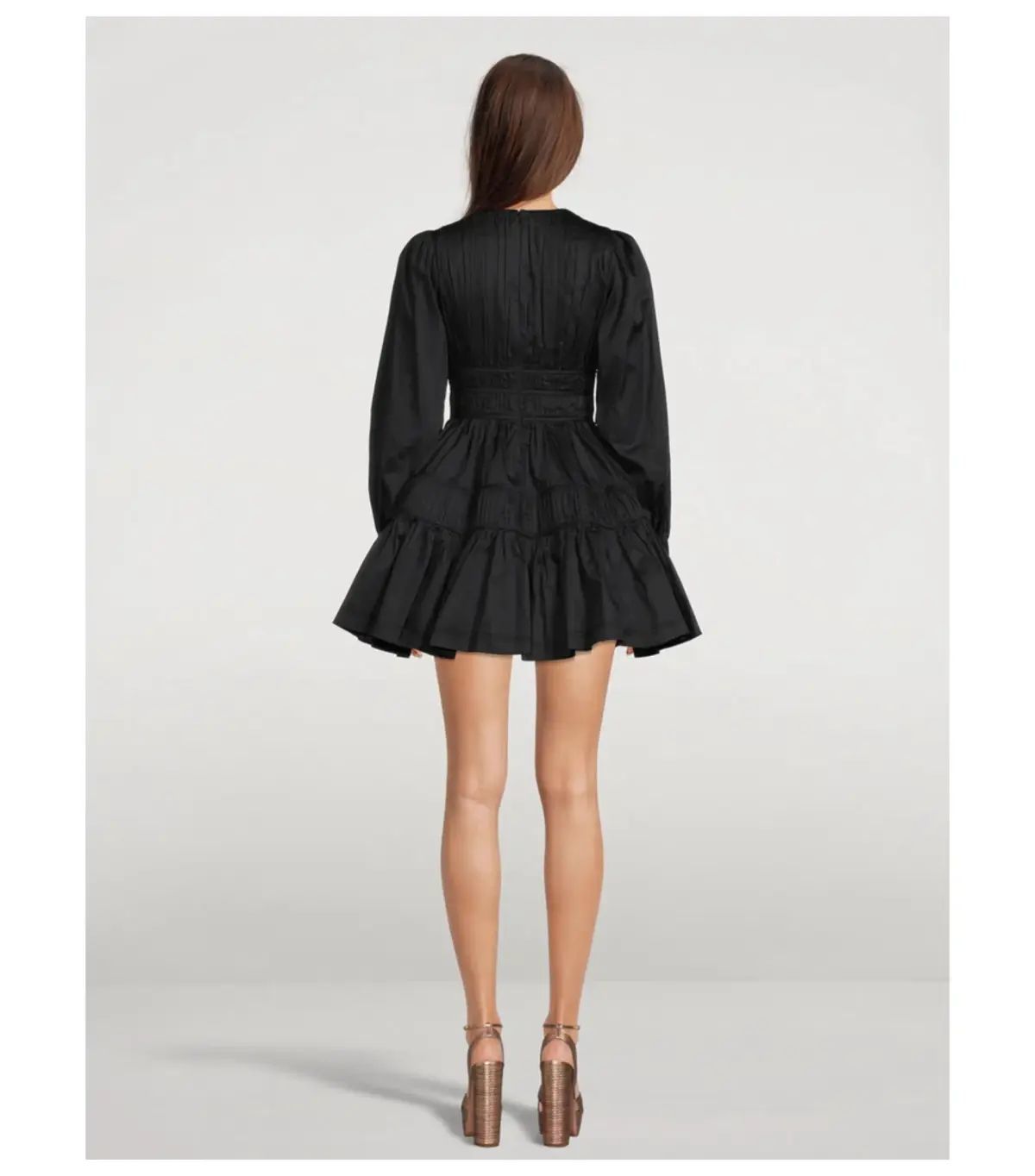  Aje Fallingweather Mini Black Size 6 - Image 2