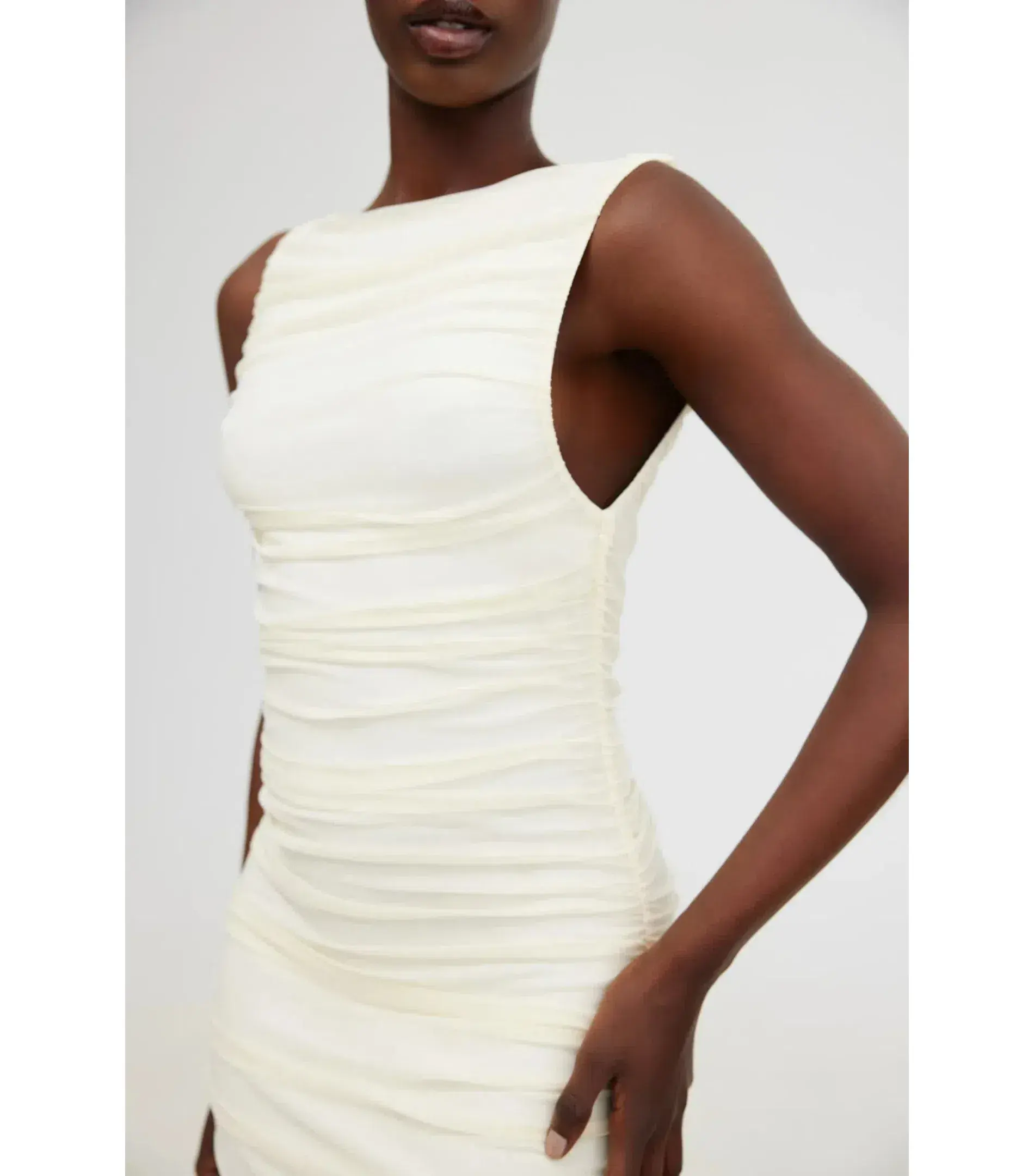 Significant Other Saria Midi Dress White Size AU 12  - Image 4