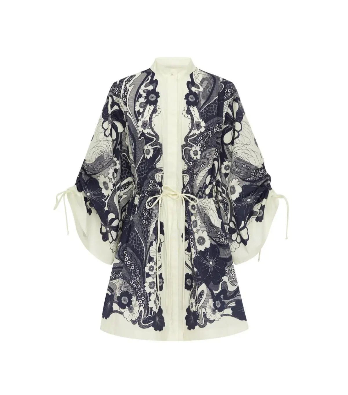 Alemais Mickey Mini Dress in Black/White Size AU 6 - Image 4