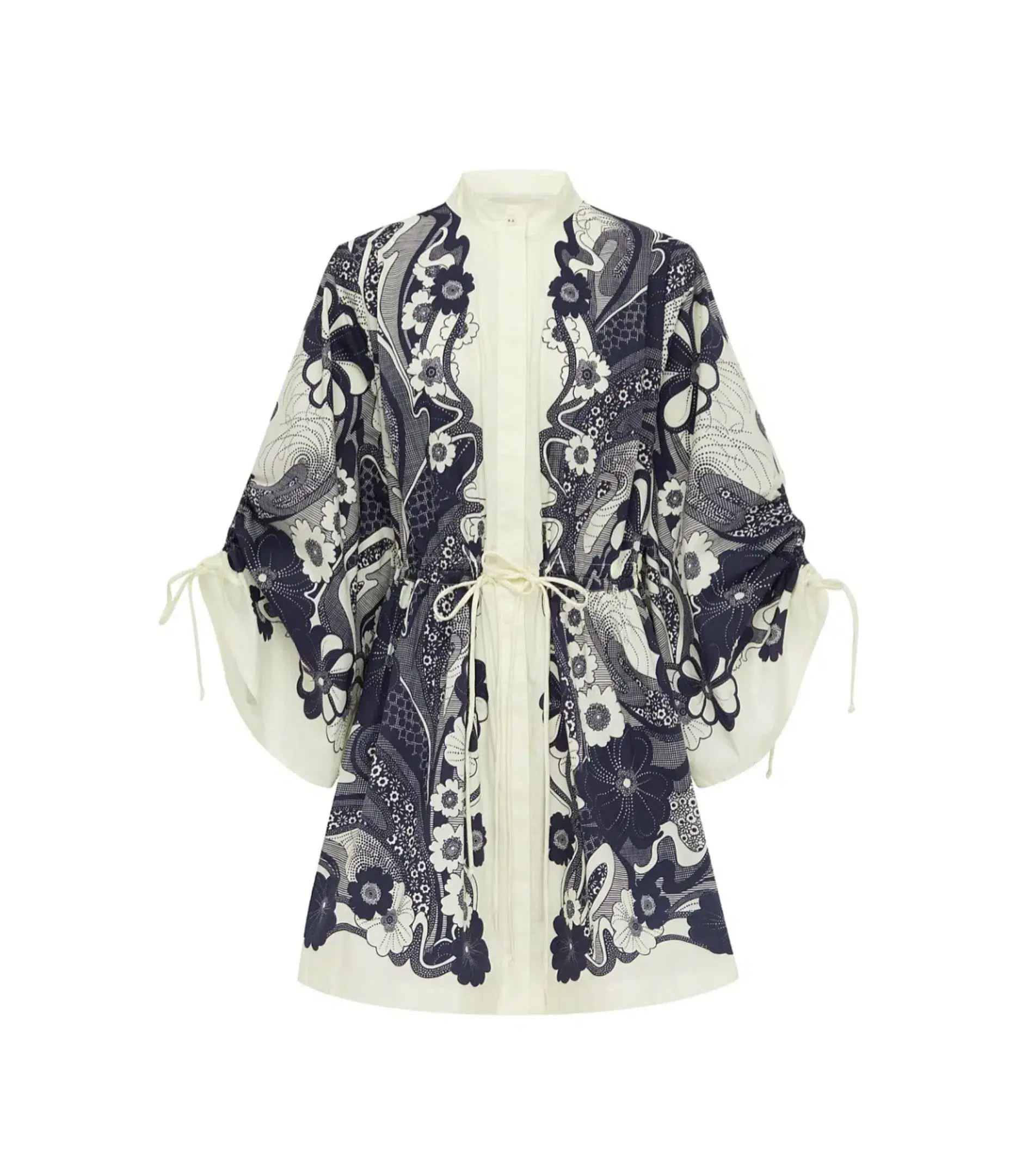 Alemais Mickey Mini Dress in Black/White Size AU 8 - Image 4
