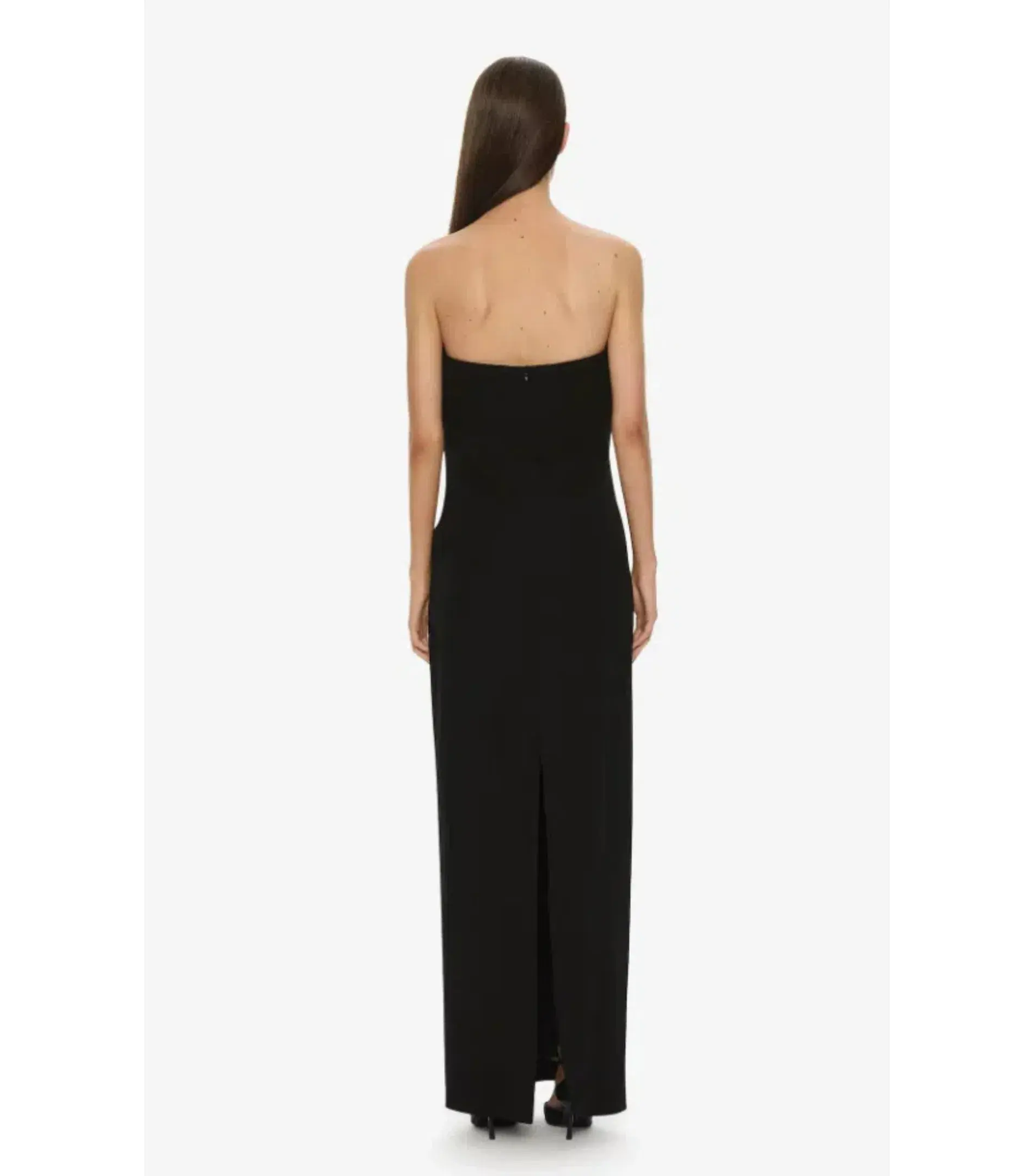 Christopher Esber Borough Strapless Maxi Gown Black Size AU 6 - Image 2
