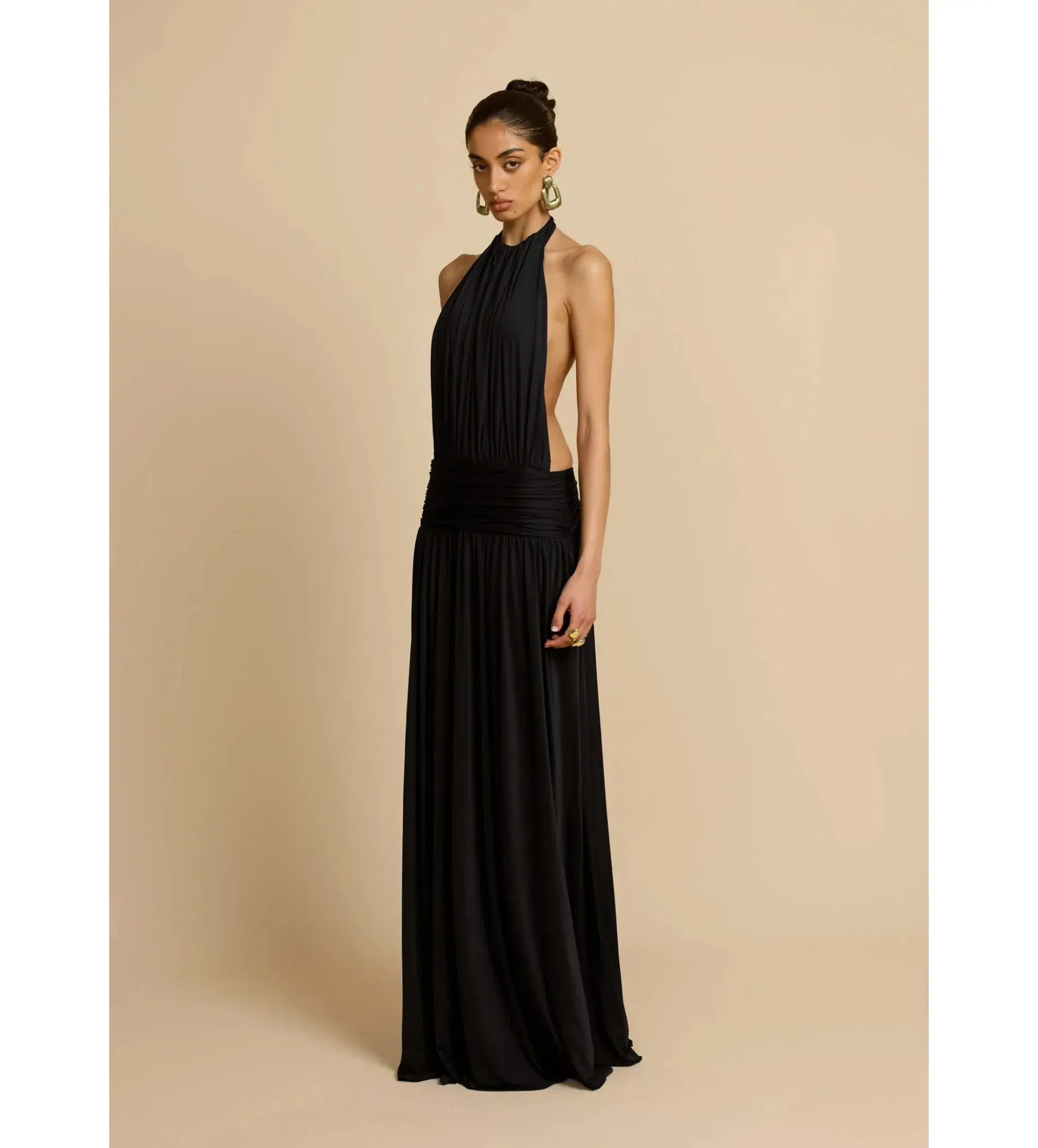 Arcina Ori Santina Maxi Dress Black Size XS / AU 6  - Image 3