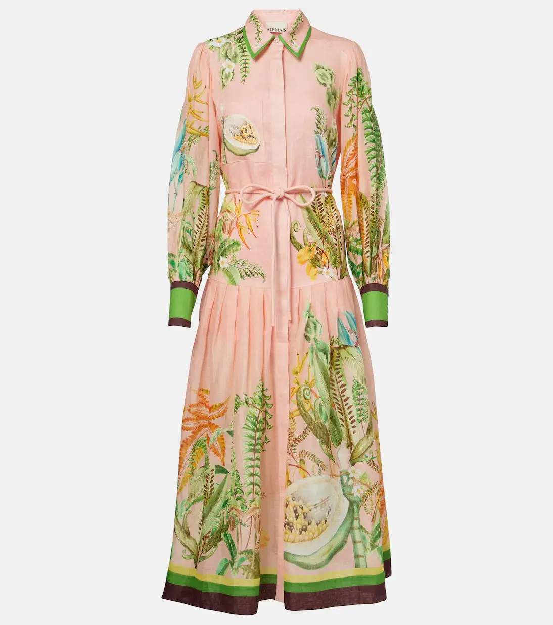Alemais Papaya Shirt Dress 10 - Image 1