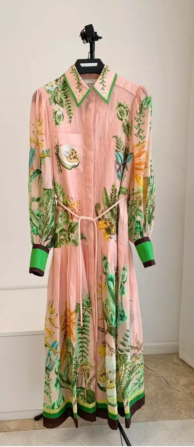 Alemais Papaya Shirt Dress 10 - Image 3