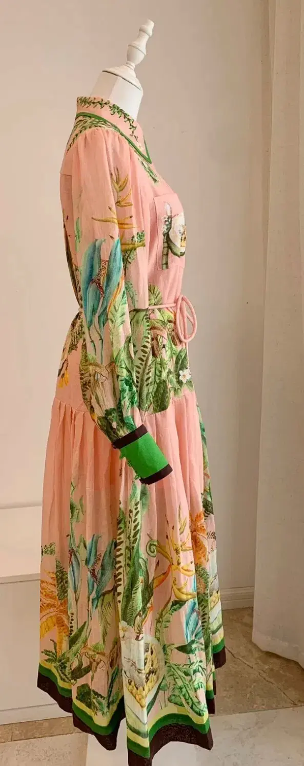 Alemais Papaya Shirt Dress 10 - Image 5