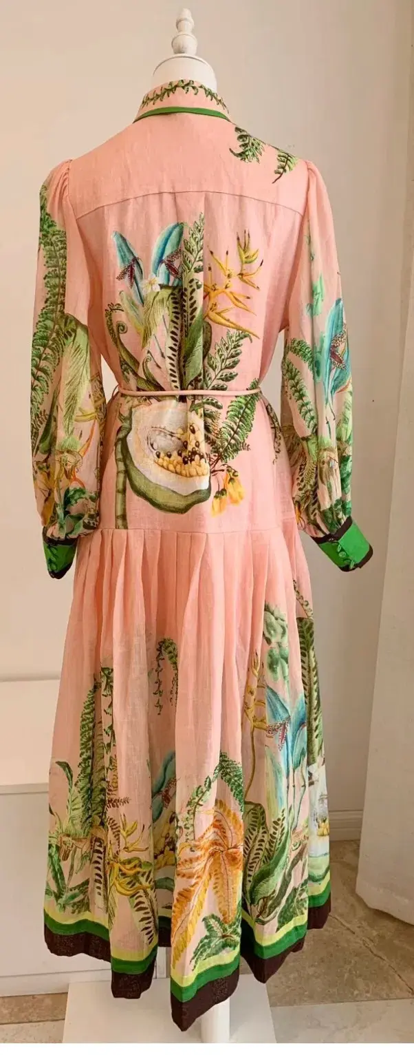 Alemais Papaya Shirt Dress 10 - Image 4