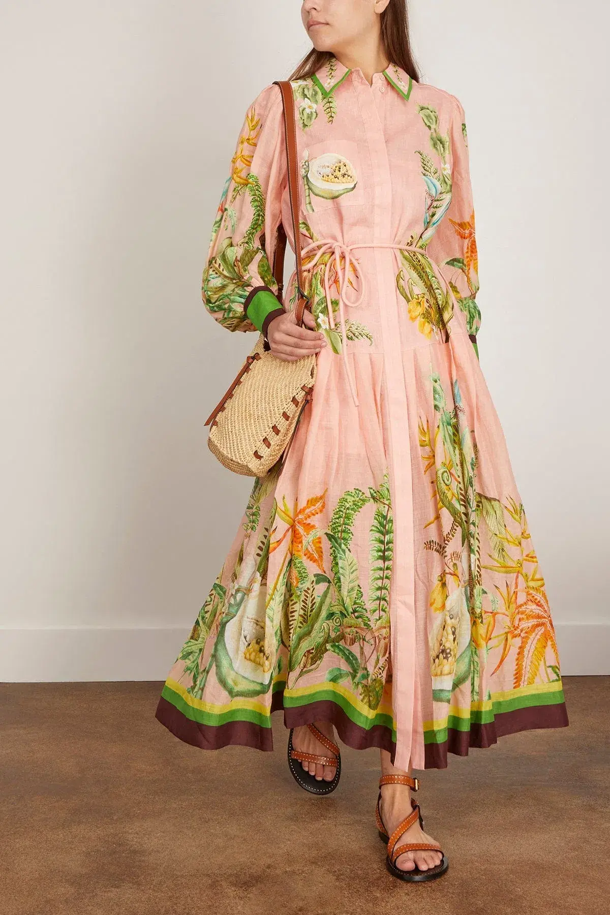 Alemais Papaya Shirt Dress 10 - Image 2