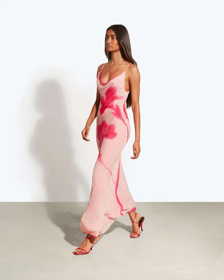 Rat & Boa Corali Dress Pink Size S/Au 8  - Image 2