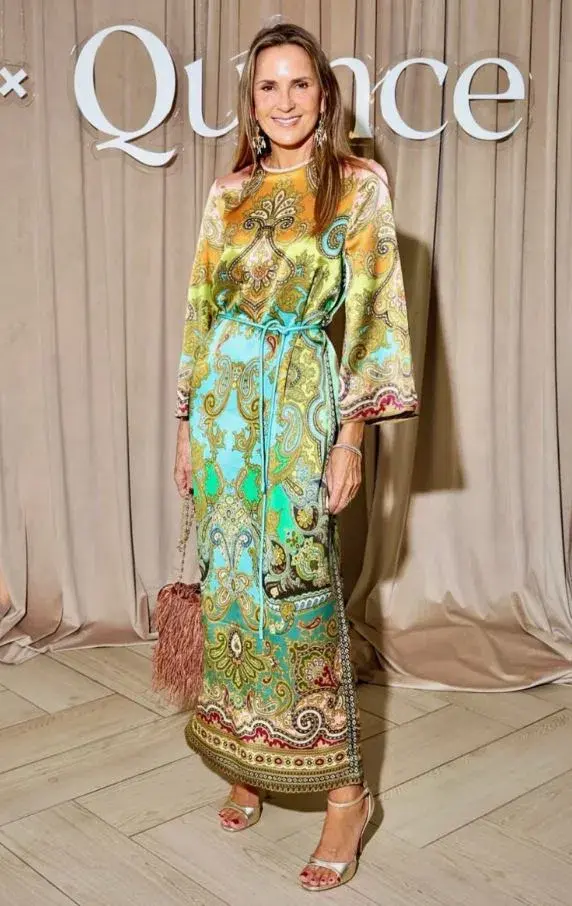 Alemais Clemenza Silk Midi Dress Multi  Size 14 - Image 1