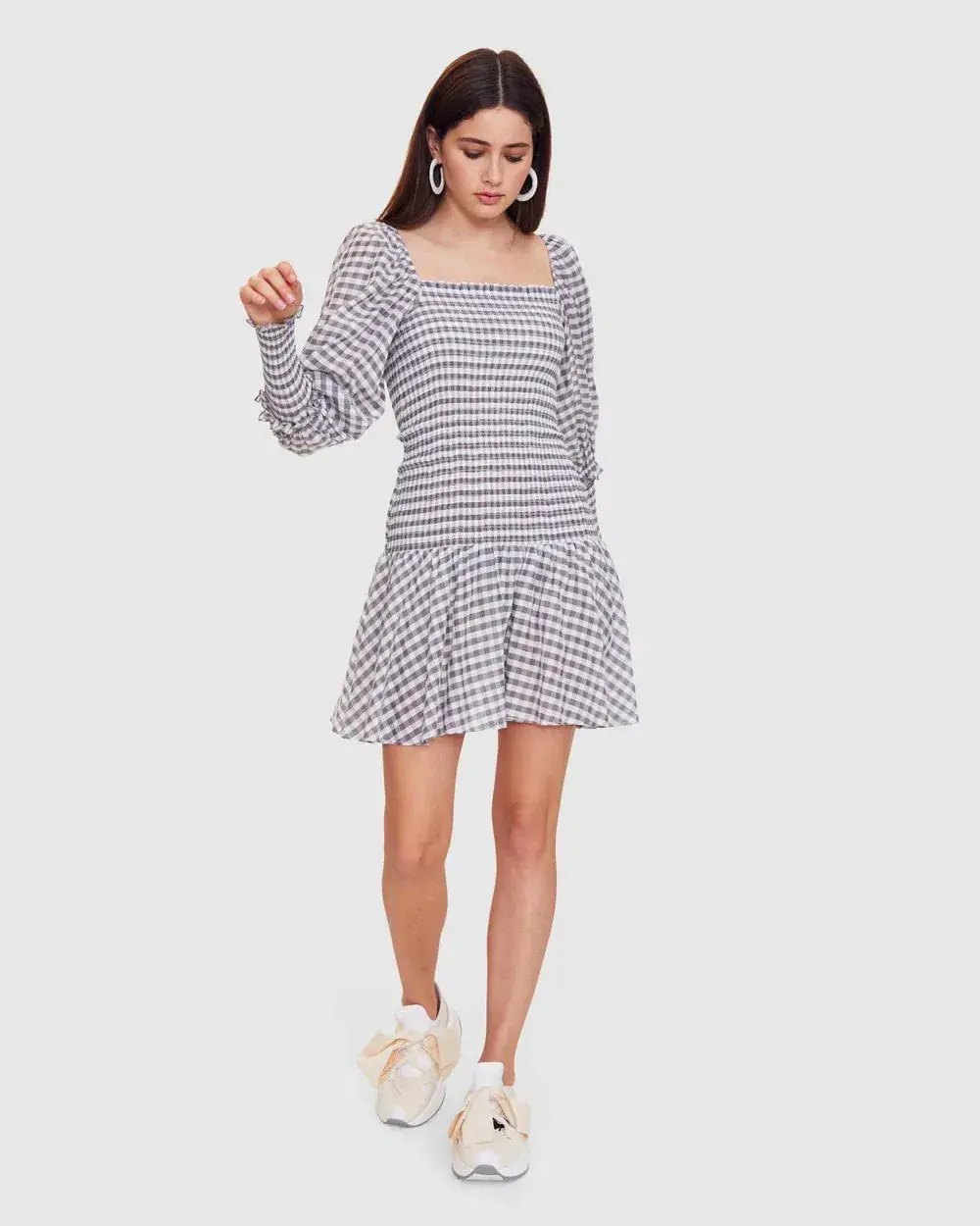 Vestire Scissorhands Mini Dress Print Size 6 - Image 1