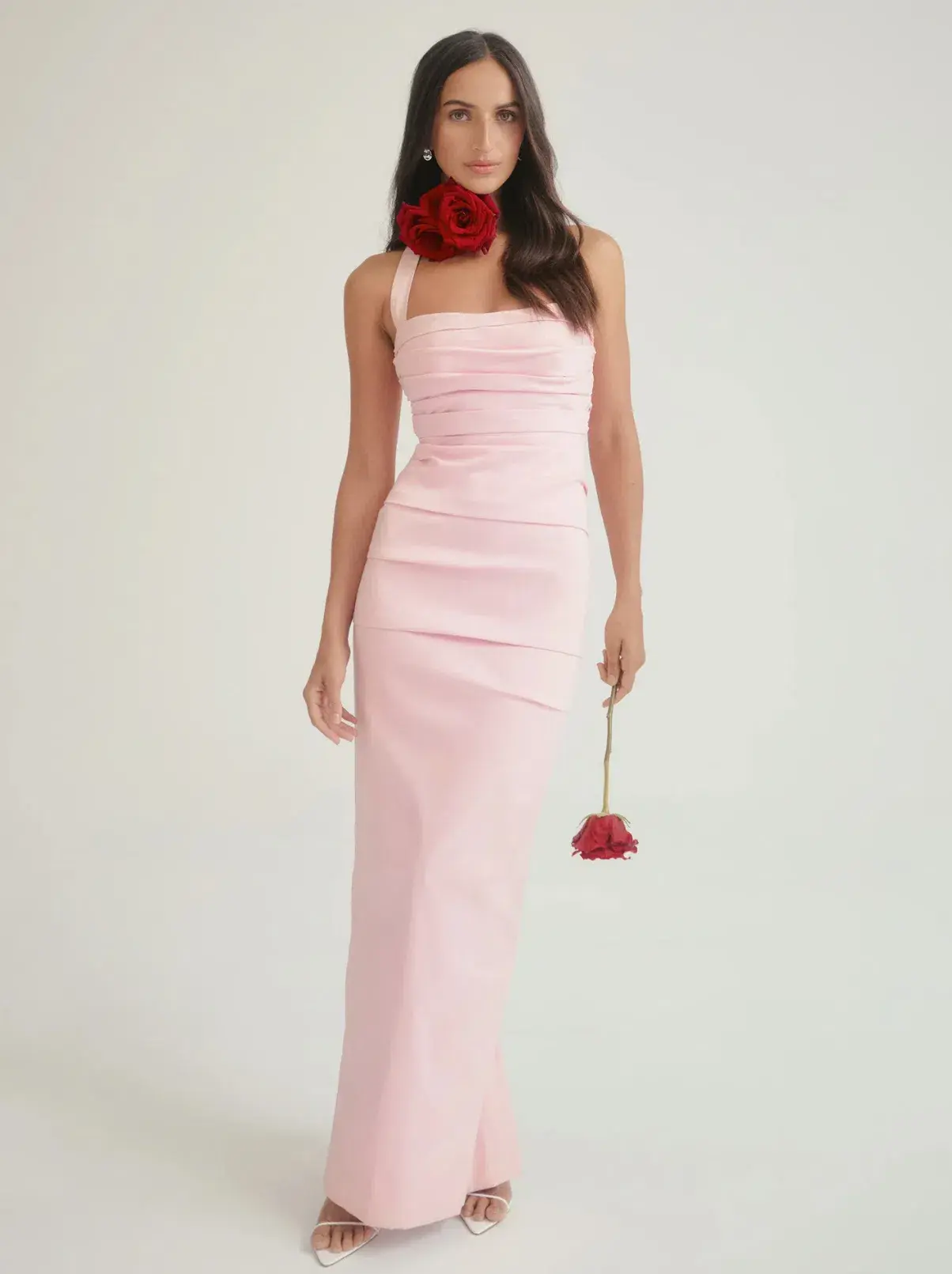 Sheike Carrie Gown Pink Size 18  - Image 1