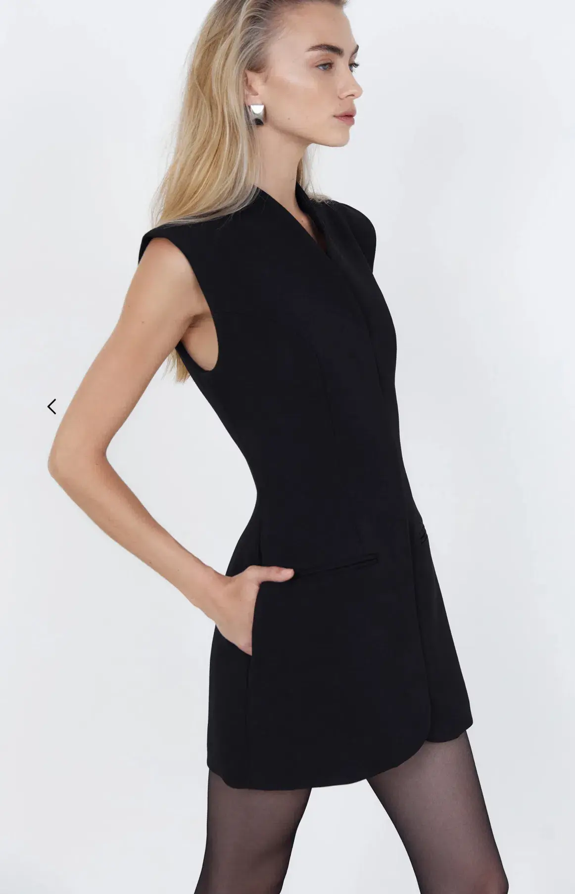 The Cross Mini Dress Black Size 16  - Image 3