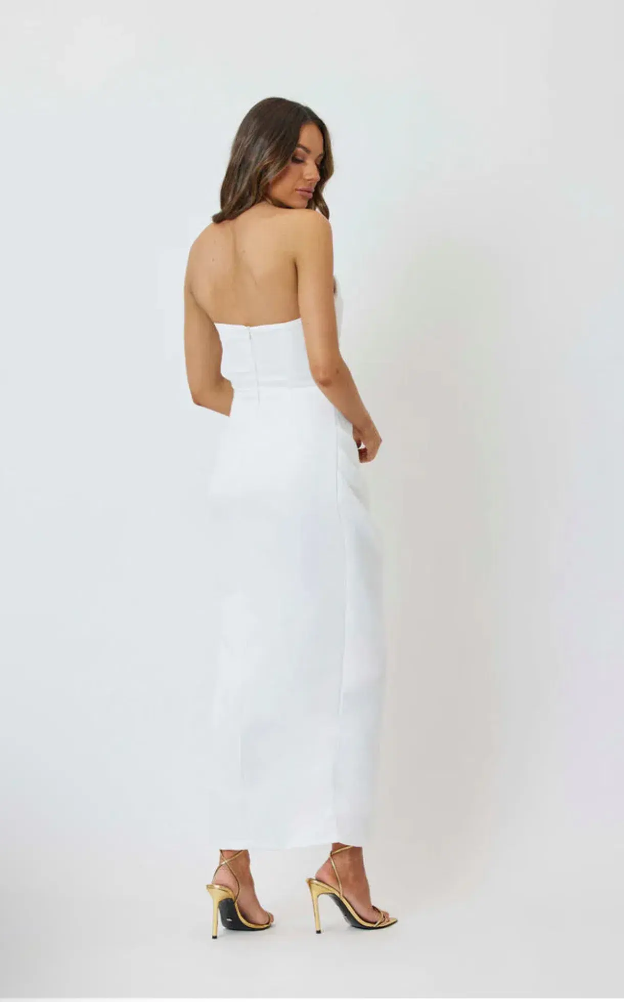 Bianca & Bridgett Evelyn Dress White Size 16  - Image 2