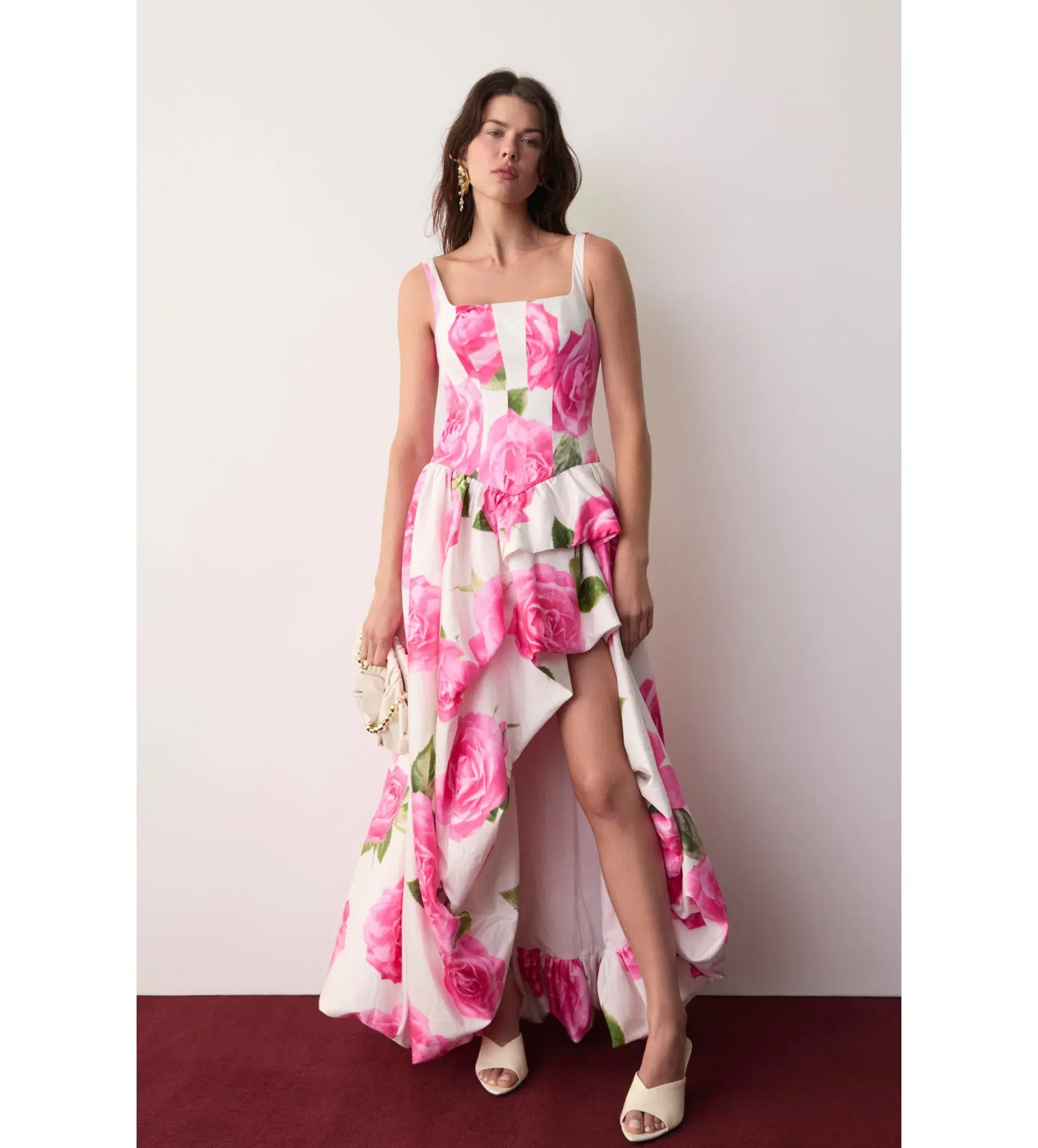 Aje Alani Gown Soft Rose Light Size 10  - Image 3