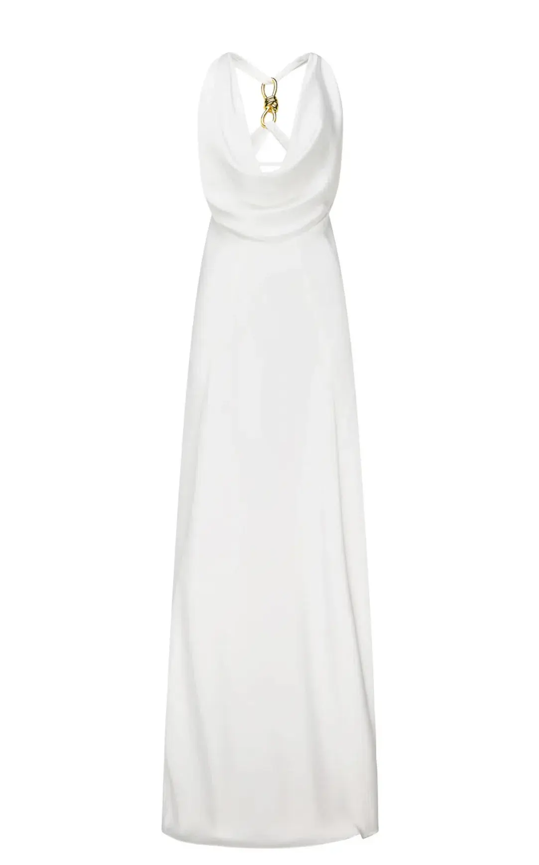 Manning Cartell CHARMED COWL SLIP DRESS in White AU 8 - Image 4