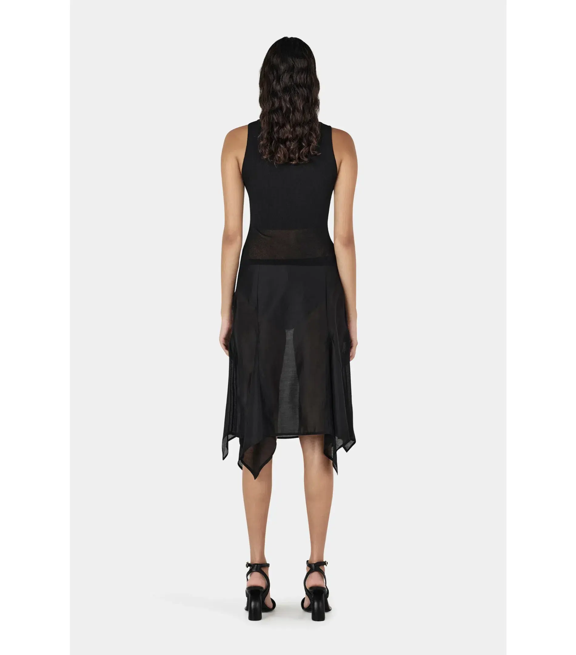 Hansen and Gretel Miller Knee Length Skirt Black Size AU 6 - Image 4