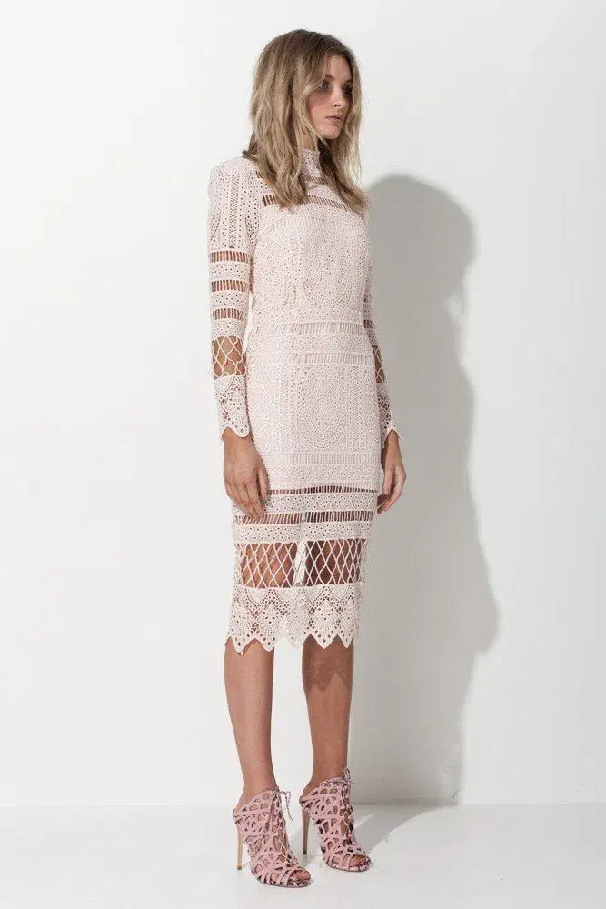 Mossman Isle of Forgiveness Dress Blush Pink Size 8 - Image 1
