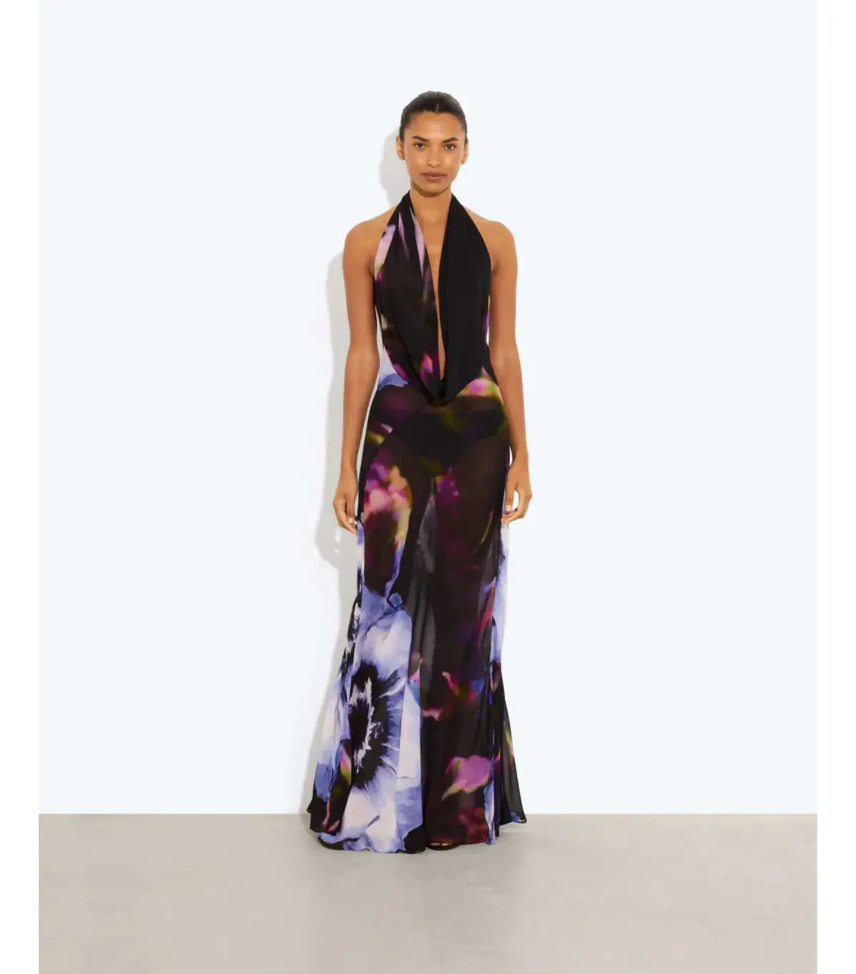 Rat & Boa Antonella Maxi Dress Print Size AU 6 - Image 3