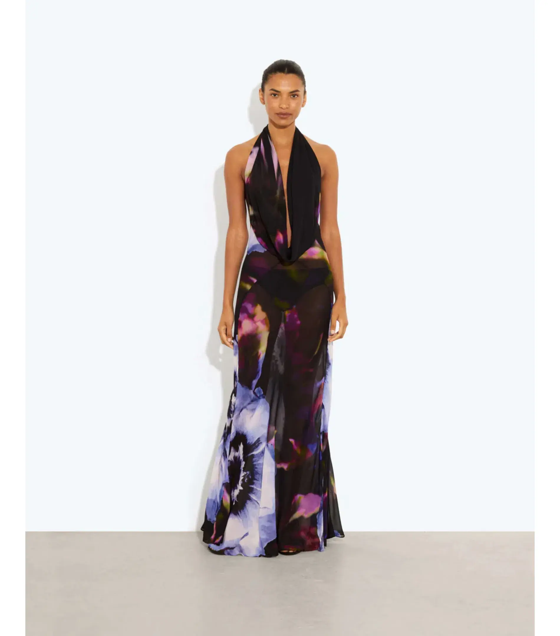 Rat & Boa Antonella Maxi Dress Print Size AU 6 - Image 3