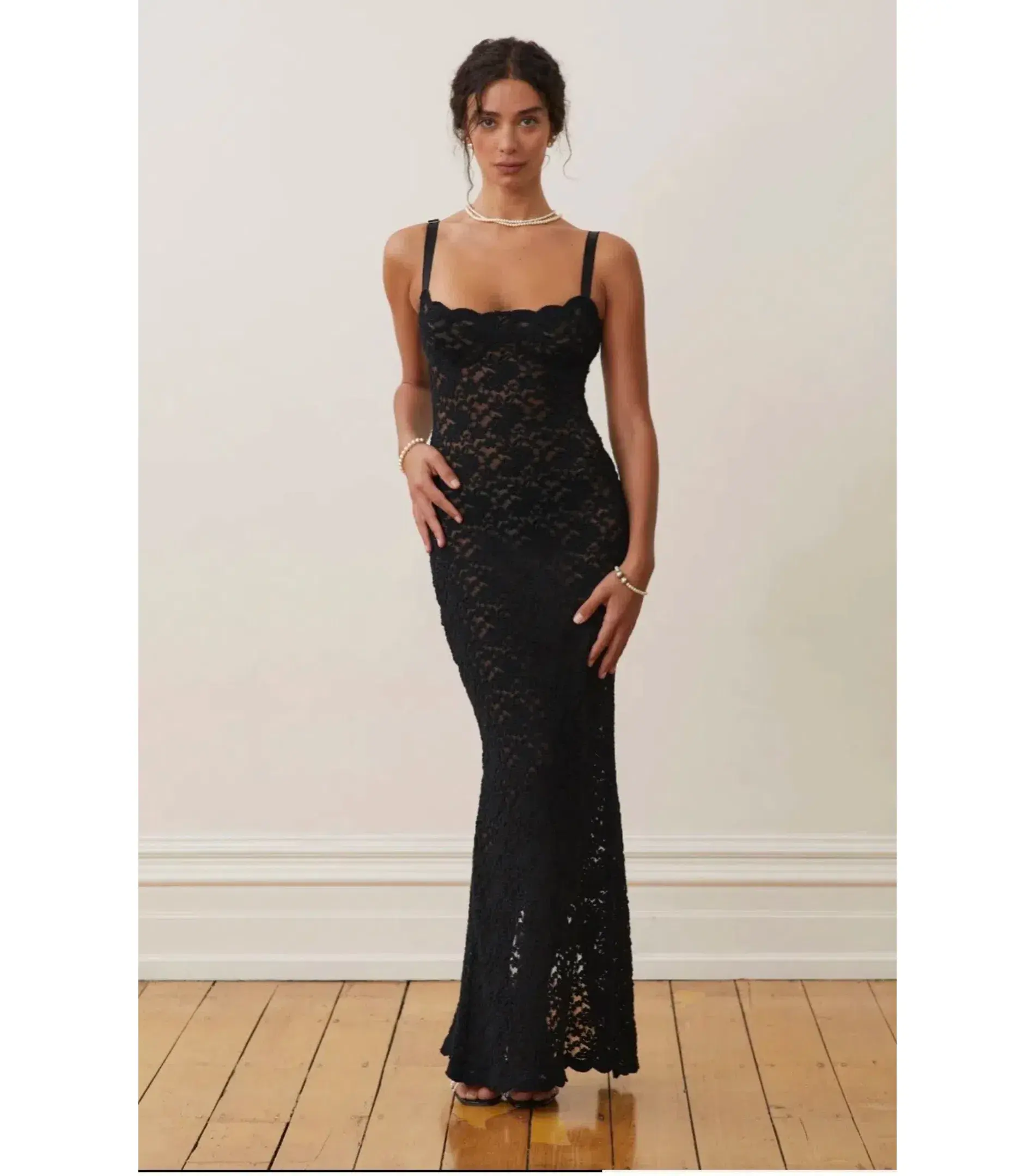 Arcinaori Margot Maxi Dress Black Size Small / AU 8  - Image 2