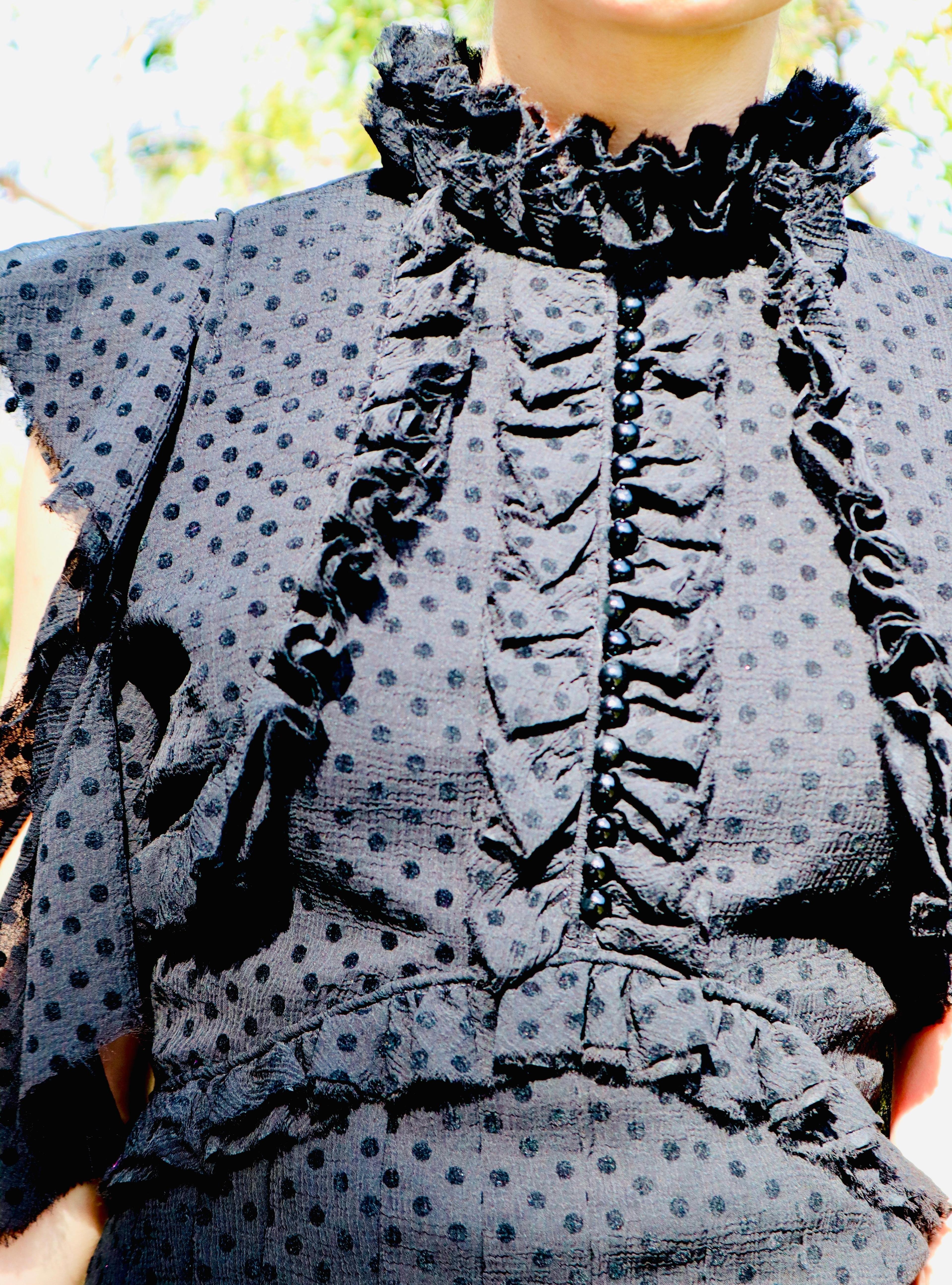 Mossman She Spotted Me Dress Black Size 8 - Image 9