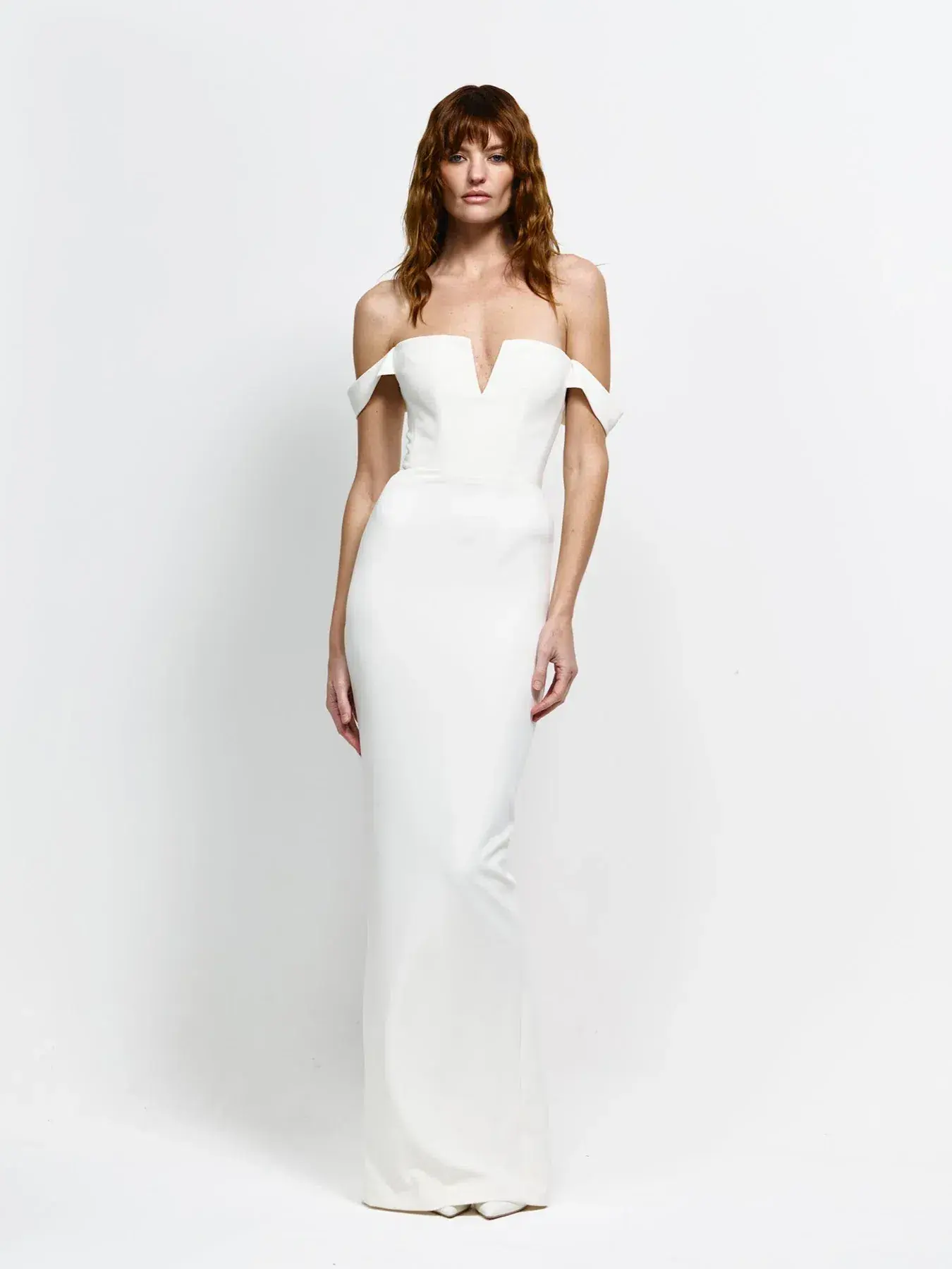 Effie Kats Louella Maxi Gown Ivory Size S / AU 8 - Image 1