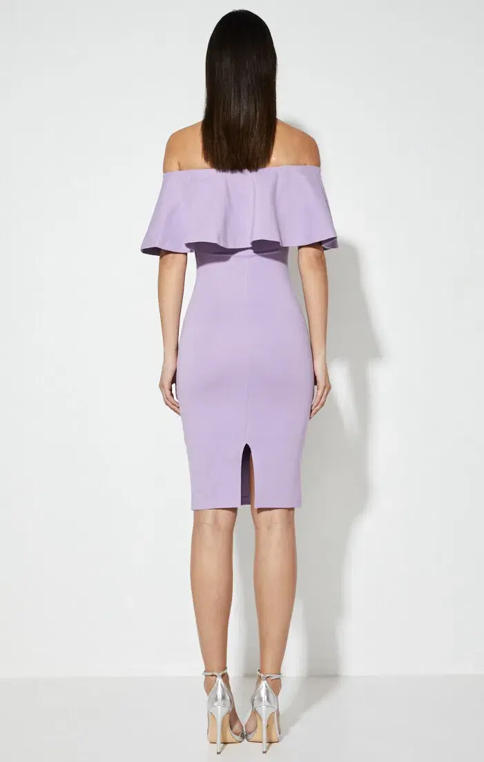 Mossman Kiss and Tell Dress Lilac Size 6 - Image 3