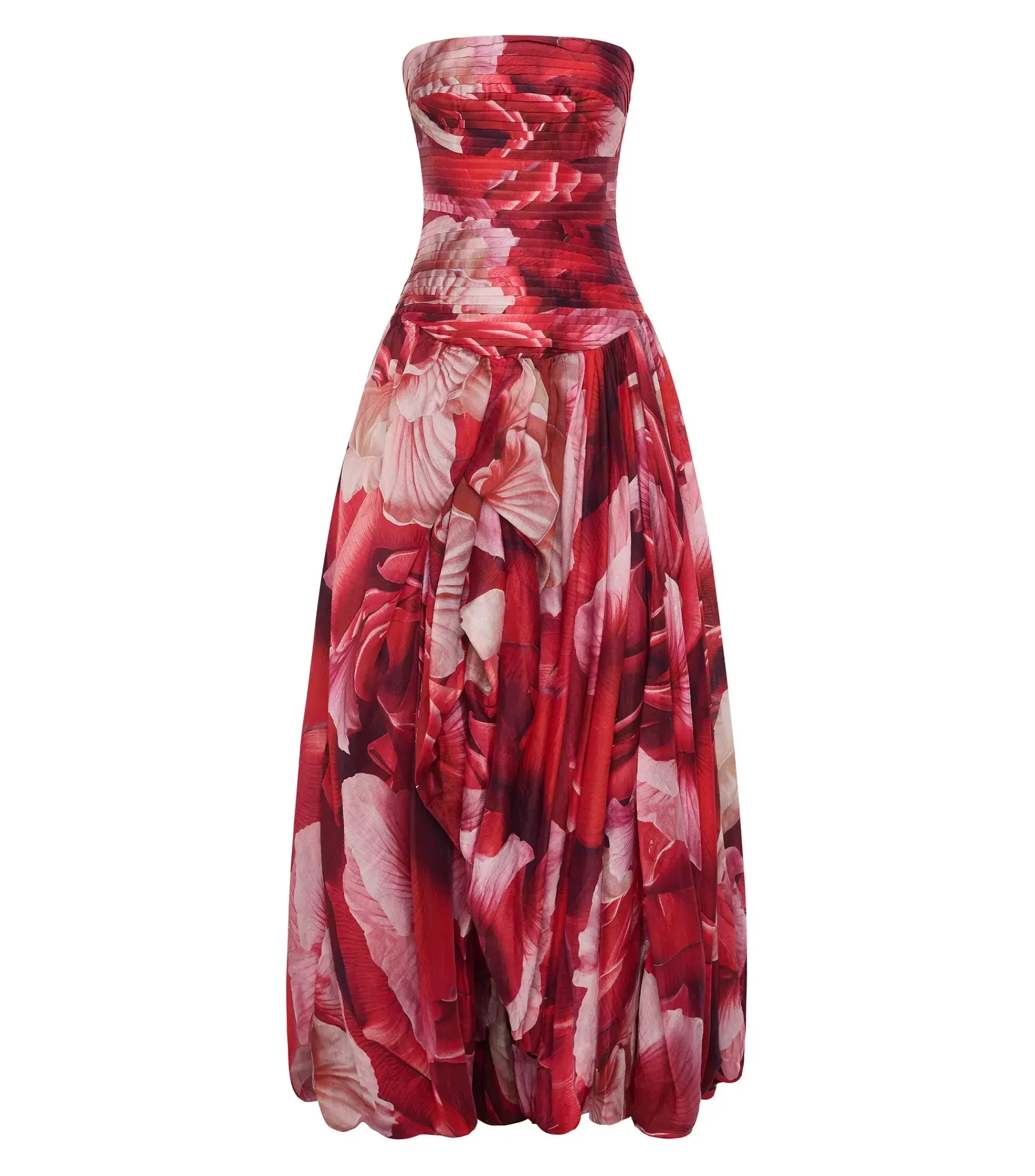 Aje Flora Maxi Gown Prismatic Floral Red Size AU 8 - Image 7