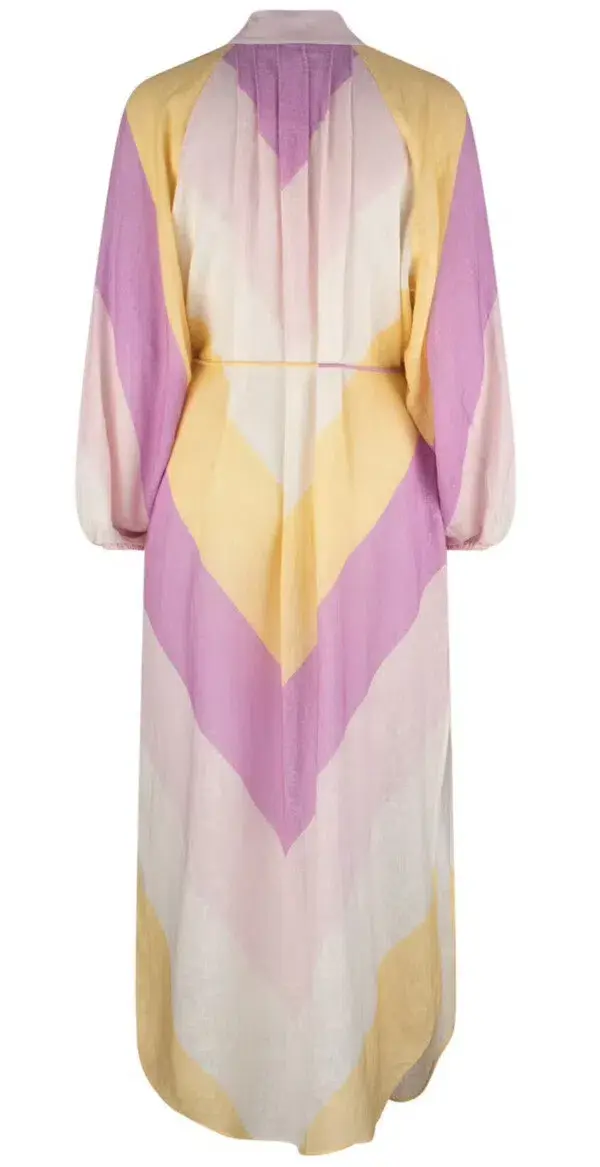 TIGERLILY KALEHO LORENA LONG SLEEVE MAXI DRESS | Size AU 10 - Image 4