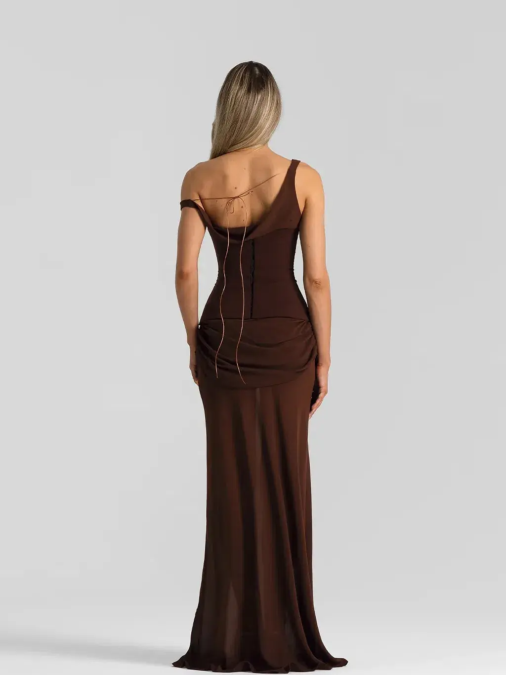 Natalie Rolt Cadence Gown - Espresso Size 2 / AU 10-12 - Image 3