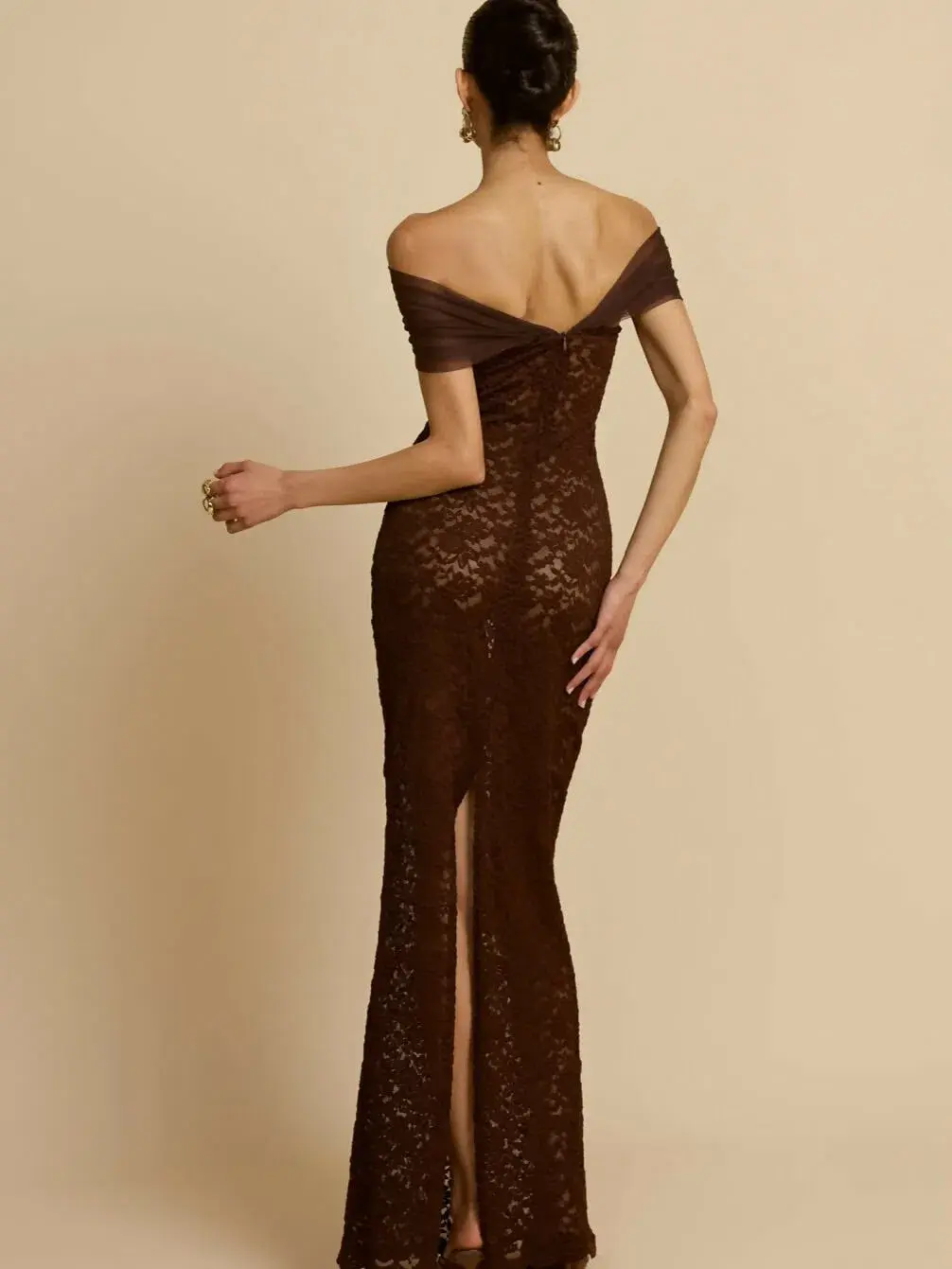 Arcina Ori Milana Dress - Chocolate Size Small - Image 3