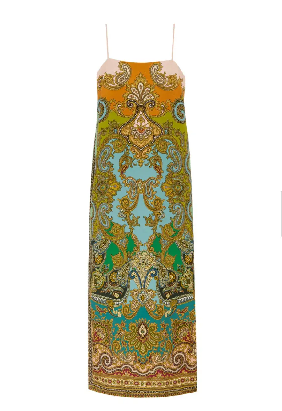 Alemais Clemenza Slip Dress Multi  Size 6 - Image 2