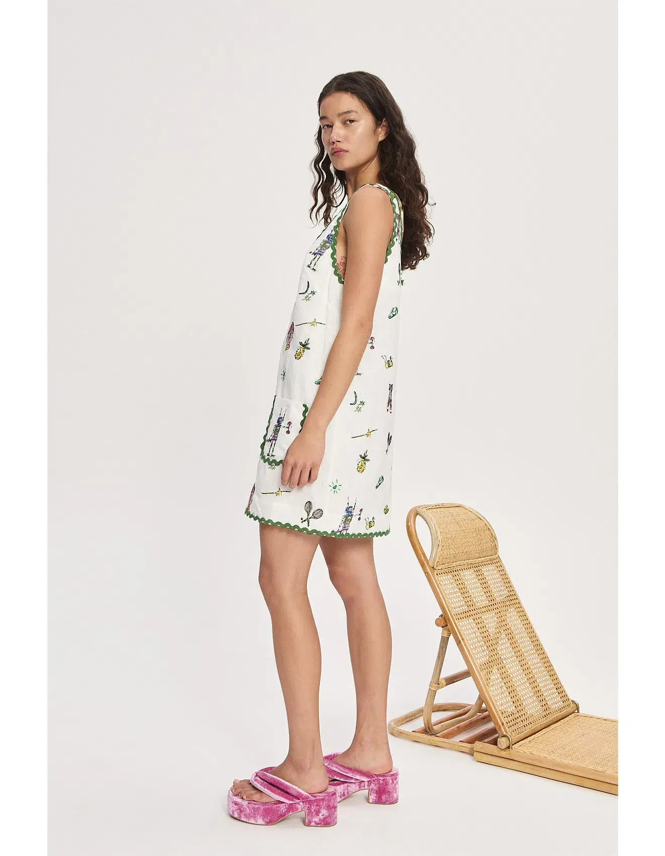 Alemais Play Embroidered Dress size 8  - Image 3
