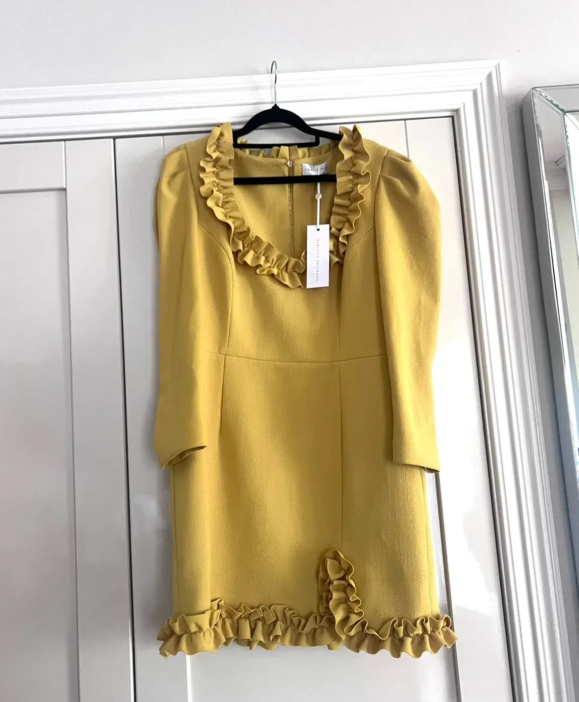 Rebecca Vallance Baci Long Sleeve Dress Size 14 - Image 4