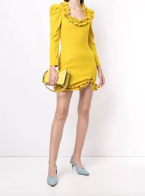 Rebecca Vallance Baci Long Sleeve Dress Size 14 - Image 2