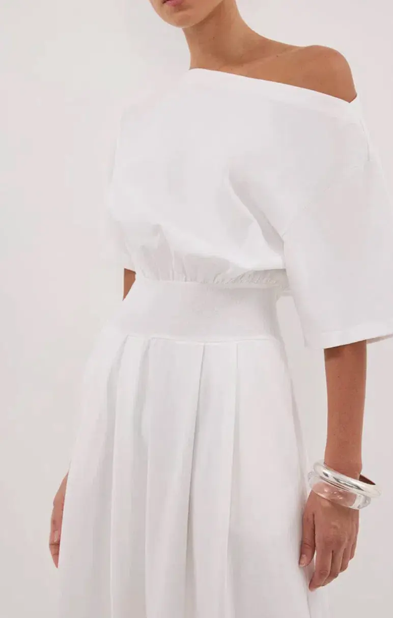 Esme White Dress - Image 4