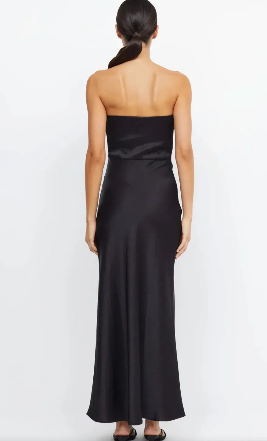 Dreamer Strapless Black Maxi dress size 10 - Image 2