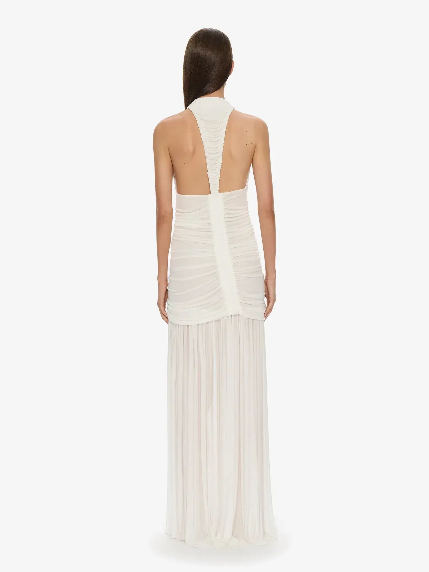 Christopher Esber Orion Gown White Size 8 - Image 2