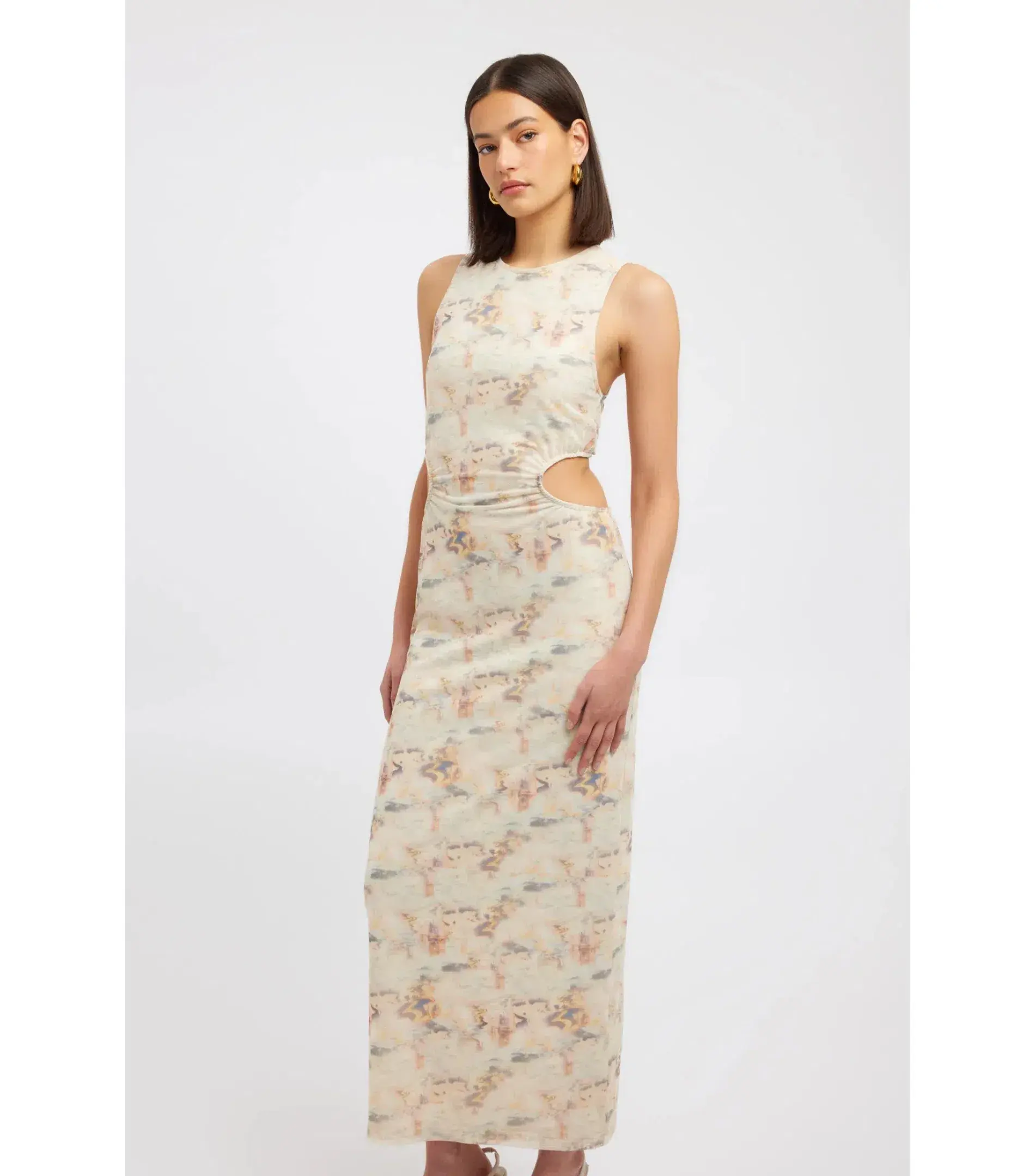 Kookai Nala Maxi Dress Multi Size AU 12 - Image 2