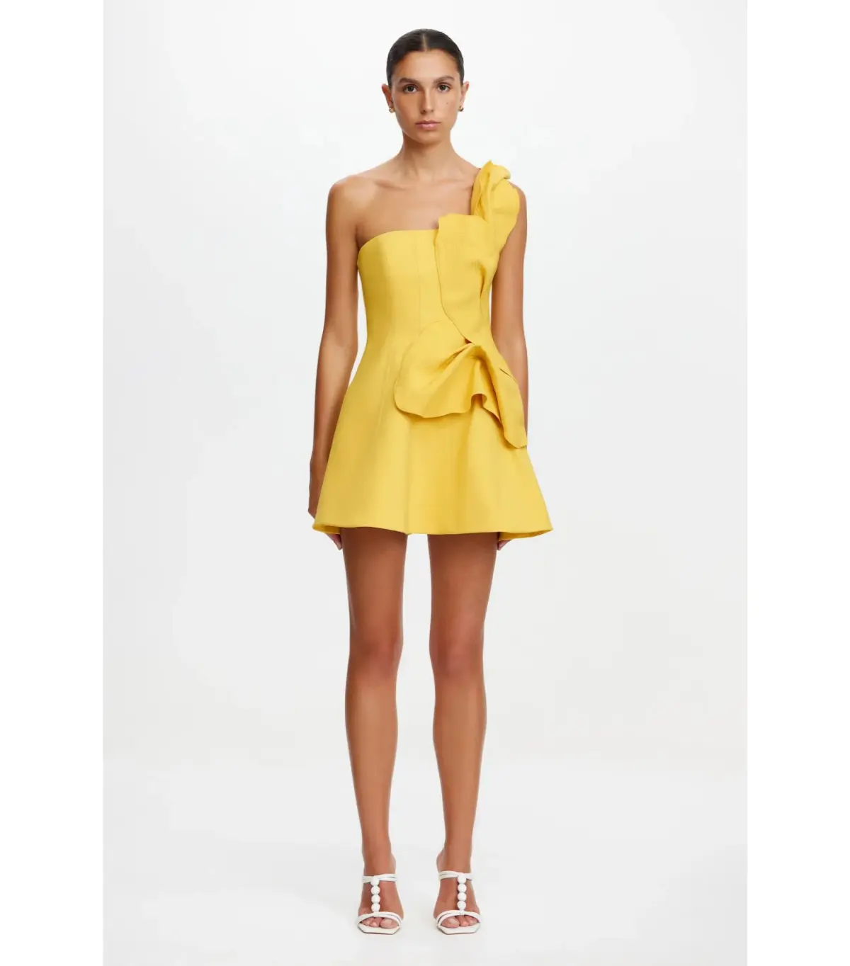 Acler Drake Mini Dress in Tuscan Sun Size AU 8 - Image 1