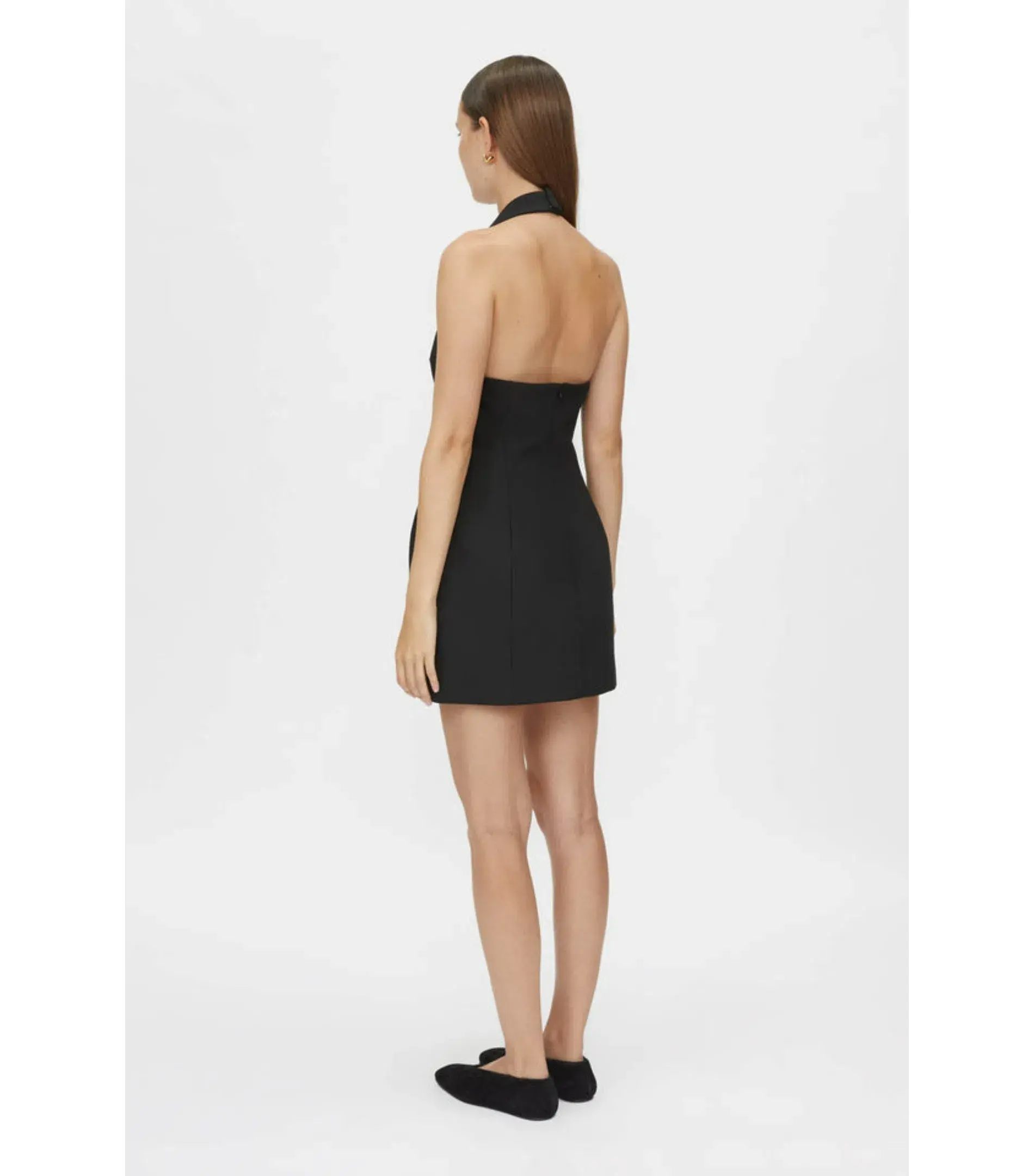 Camilla and Marc Petra Mini Dress 2.0 Black Size AU 10 - Image 3