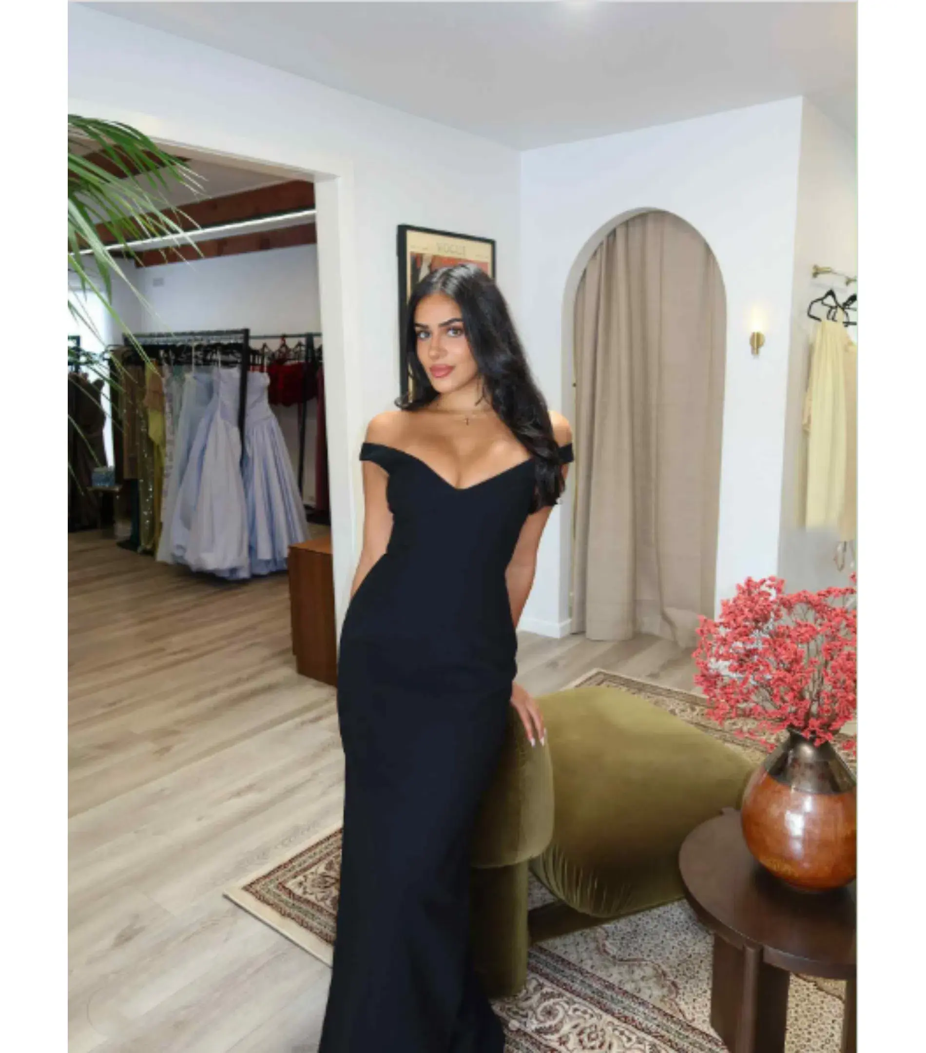 Arcina Ori Ellery Maxi Dress Black Size AU 8 - Image 6