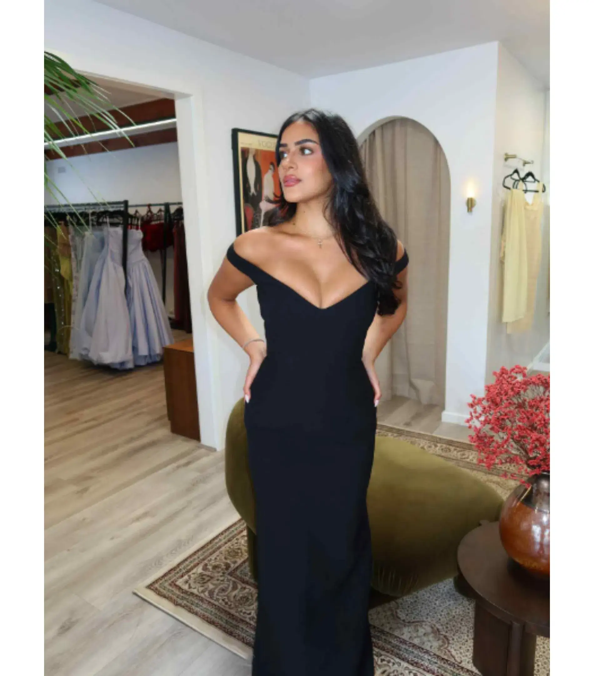 Arcina Ori Ellery Maxi Dress Black Size AU 8 - Image 5