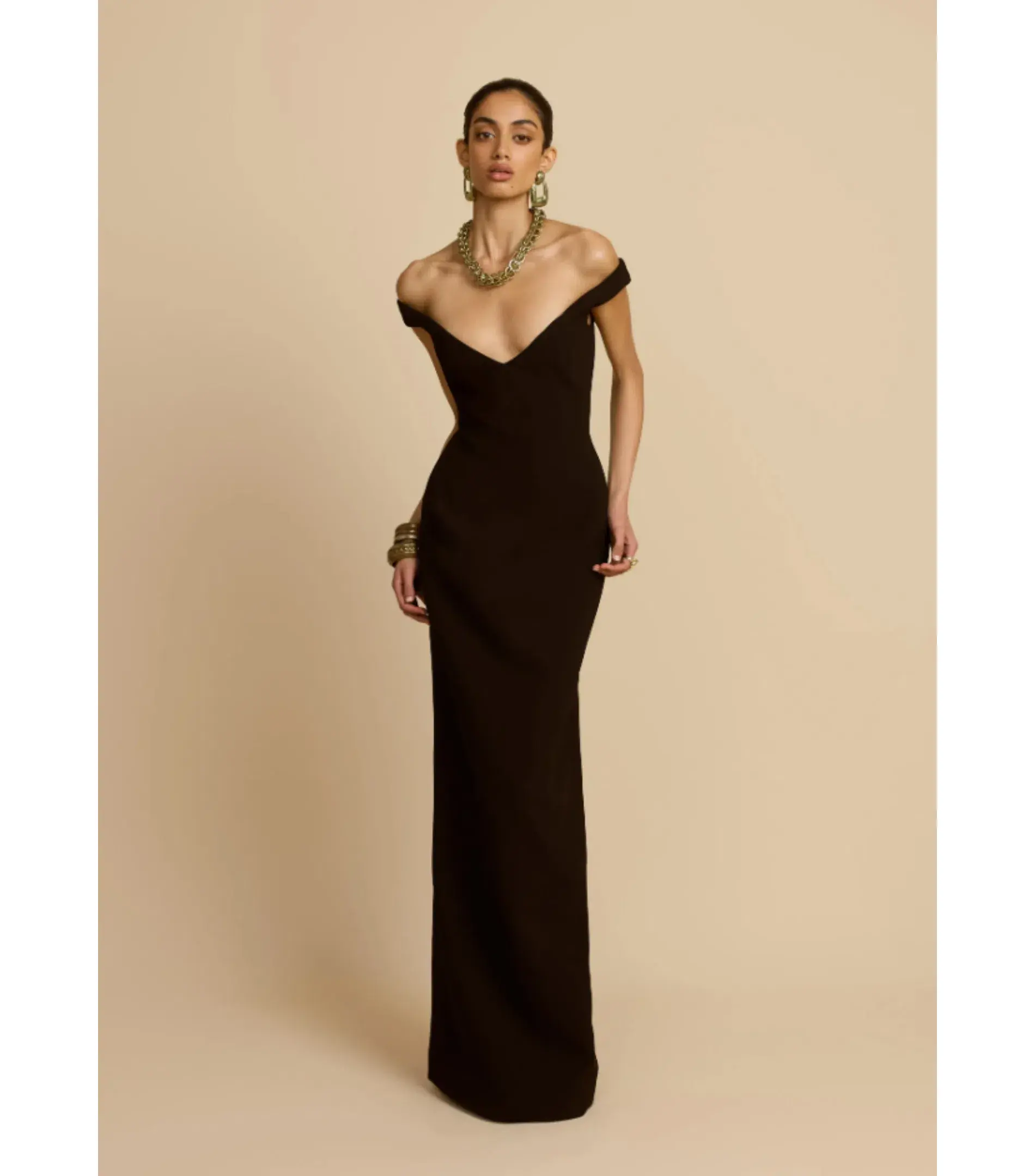 Arcina Ori Ellery Maxi Dress Black Size AU 8 - Image 1
