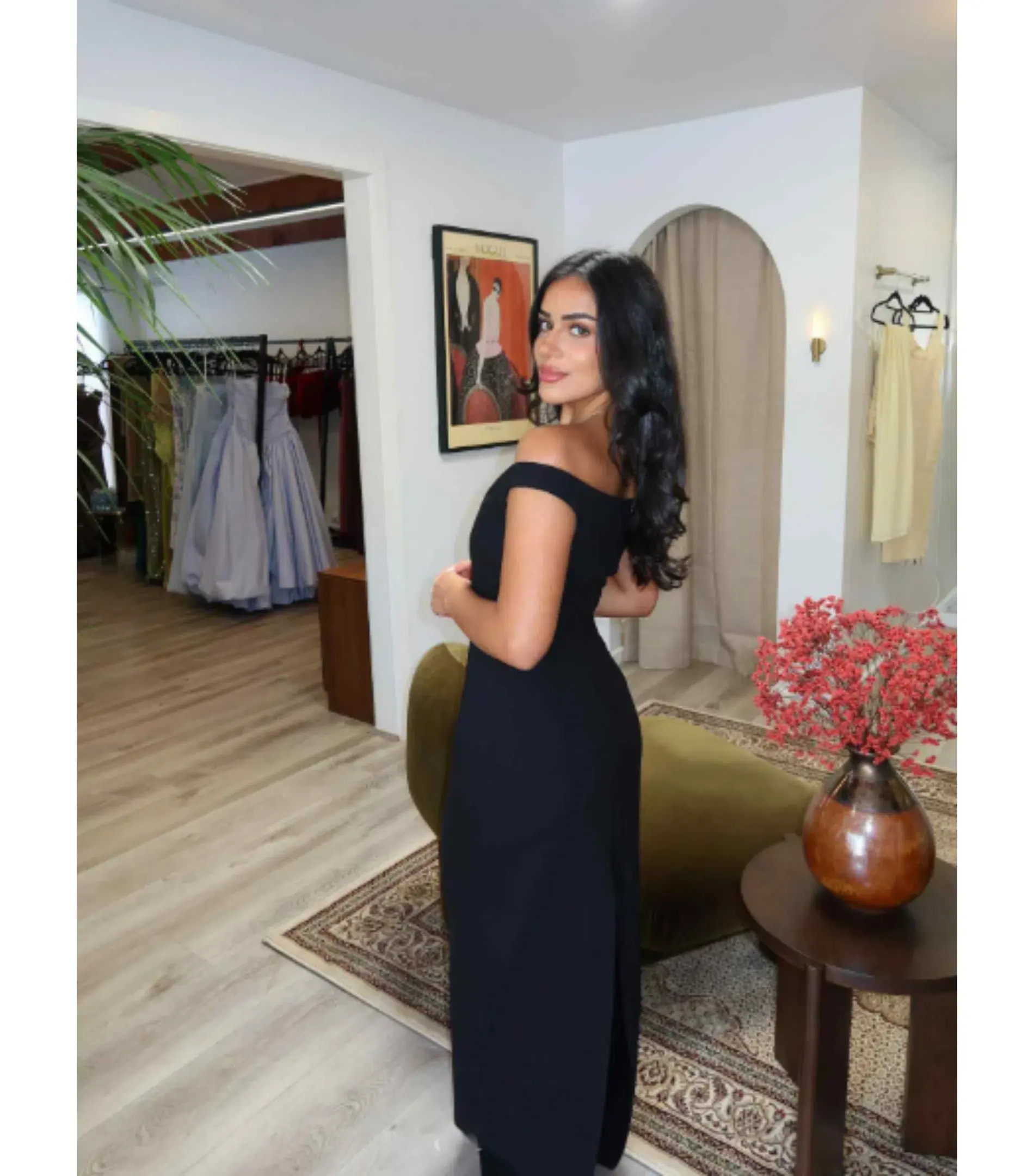 Arcina Ori Ellery Maxi Dress Black Size AU 8 - Image 4