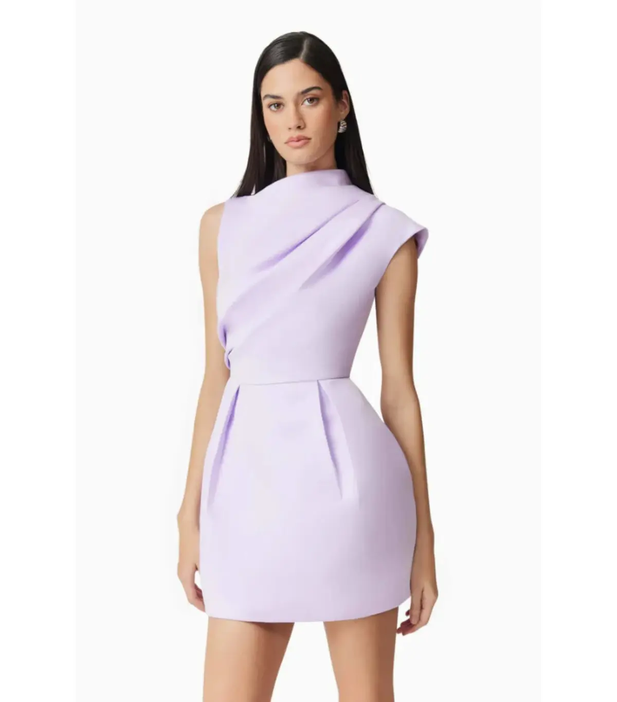 Elliatt Marissa Mini Dress in Purple Size AU 12 - Image 3